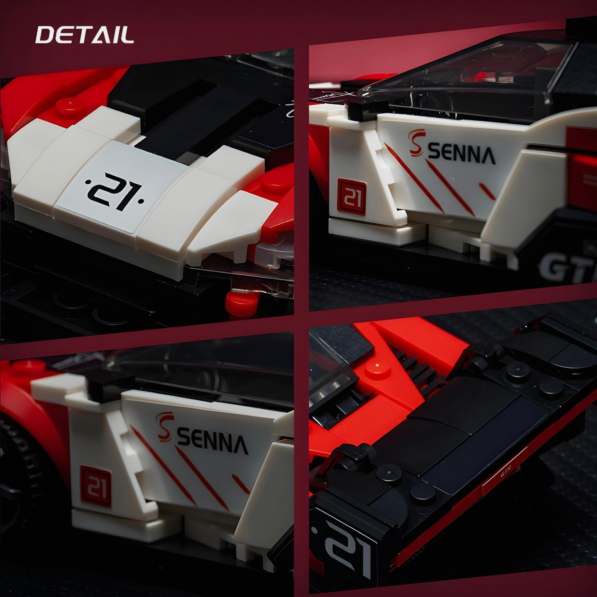 British Senna GTR | 347pcs - My Store