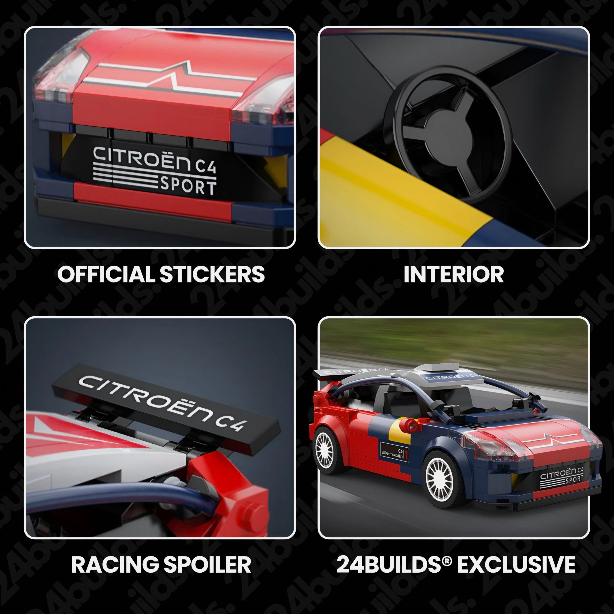 Citroën C4 WRC | 298pcs - My Store
