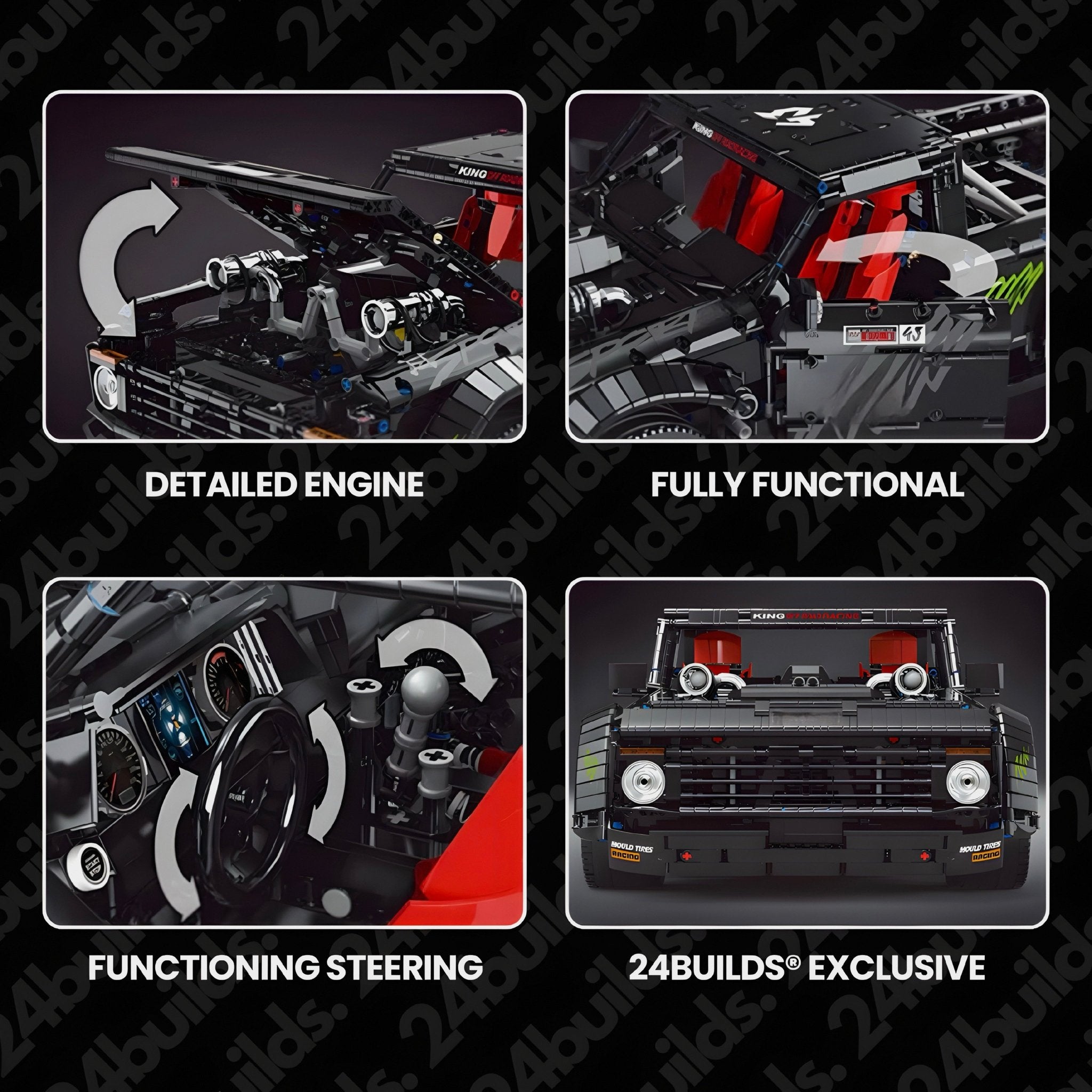 Remote Controlled F - 150 Hoonitruck | 3694pcs - My Store