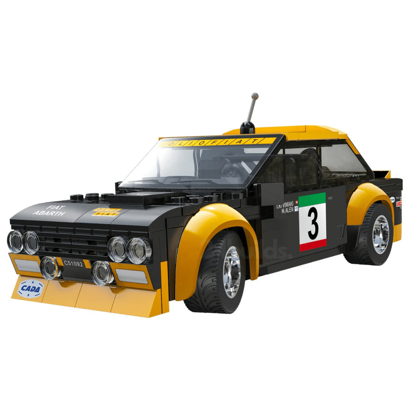 Remote Controlled Fiat Abarth 131 | 218pcs - My Store
