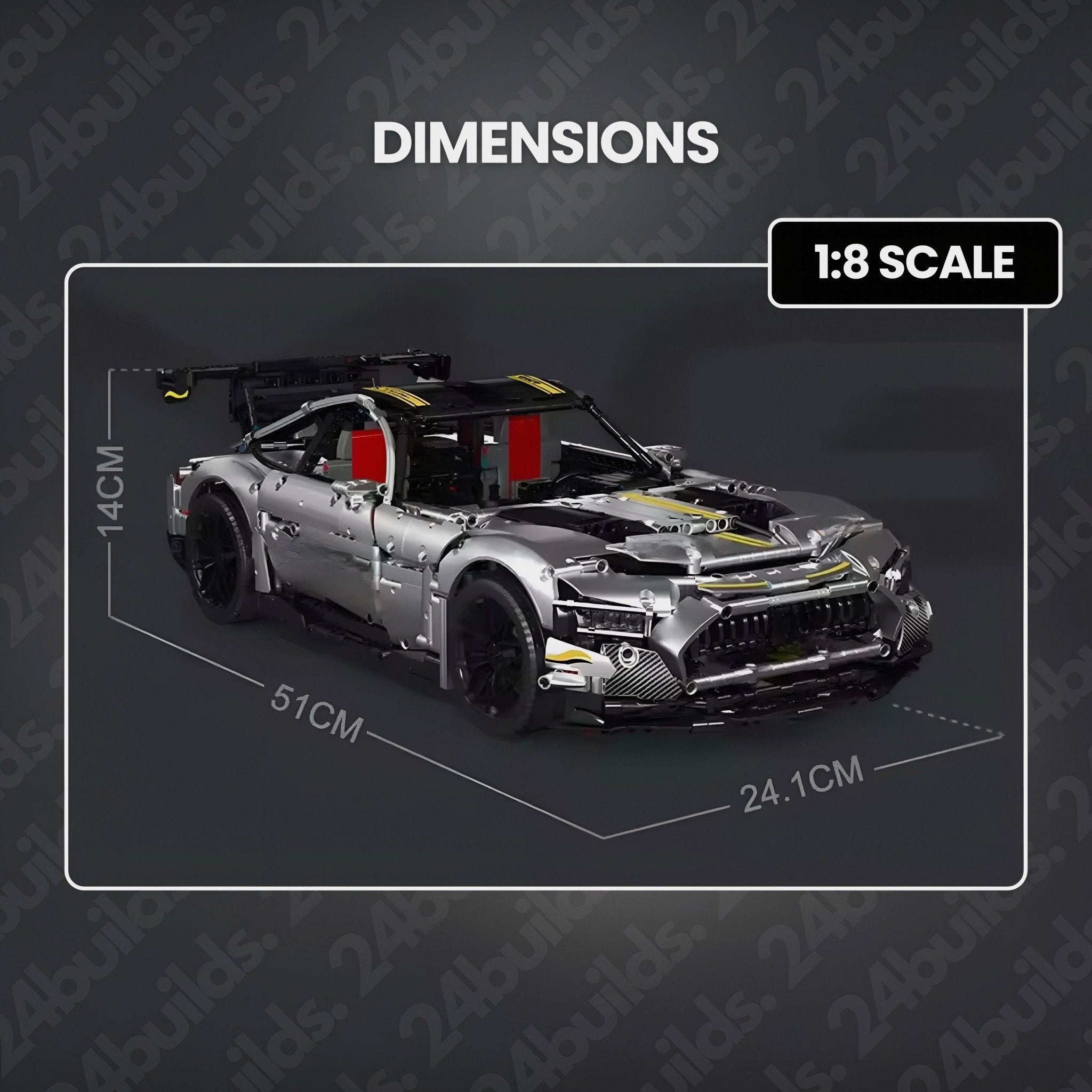 Remote Controlled German GT - R | 2872pcs - My Store