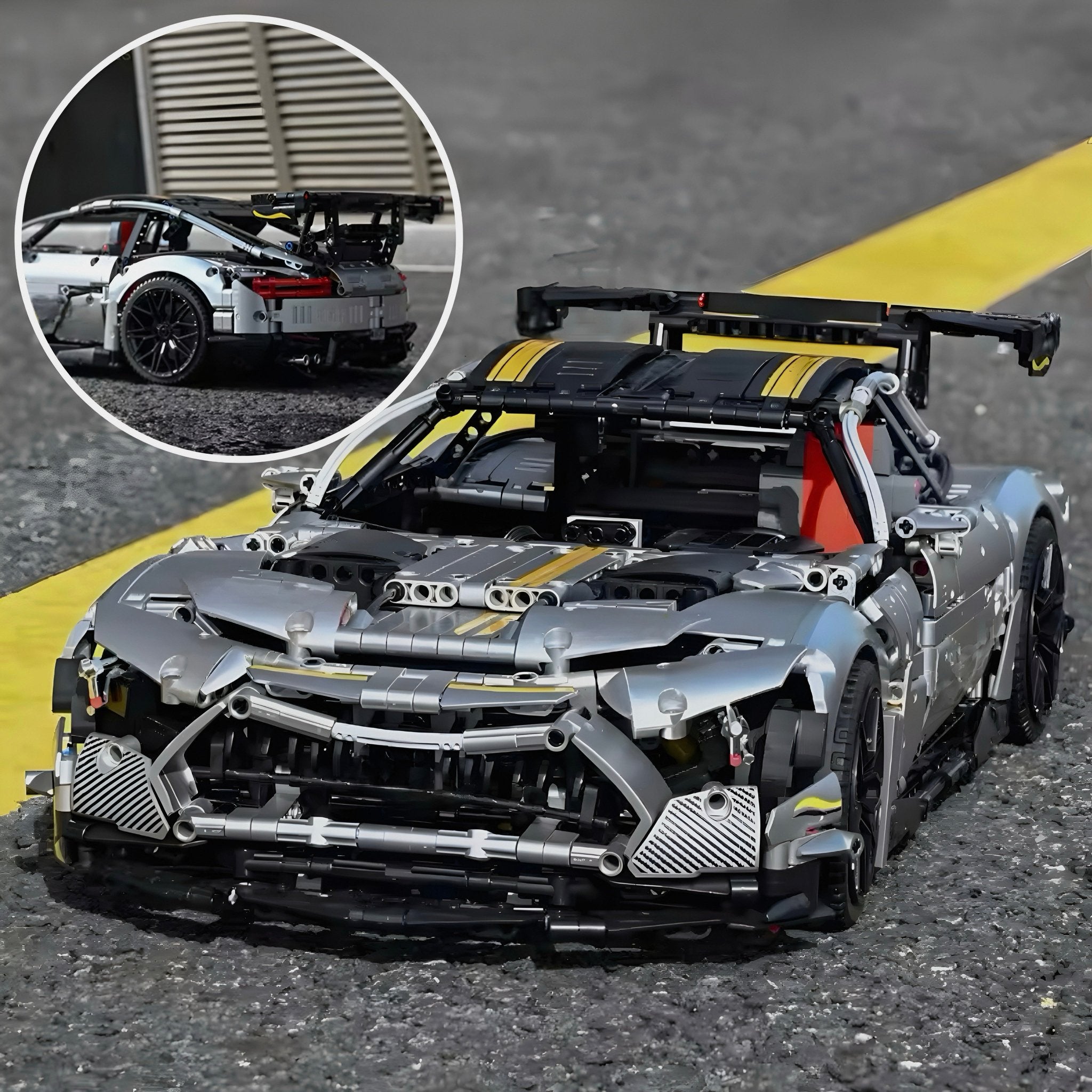 Remote Controlled German GT - R | 2872pcs - My Store