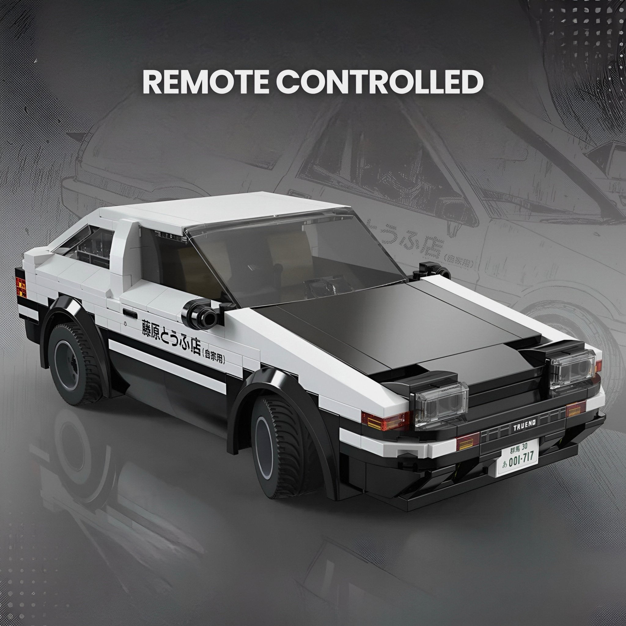 Remote Controlled Initial D AE86 | 326pcs - My Store