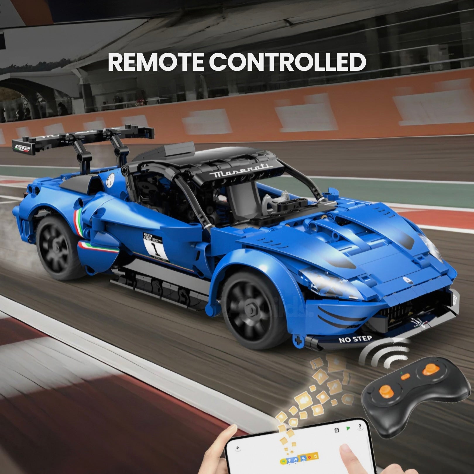 Remote Controlled Maserati GT2 | 548pcs - My Store