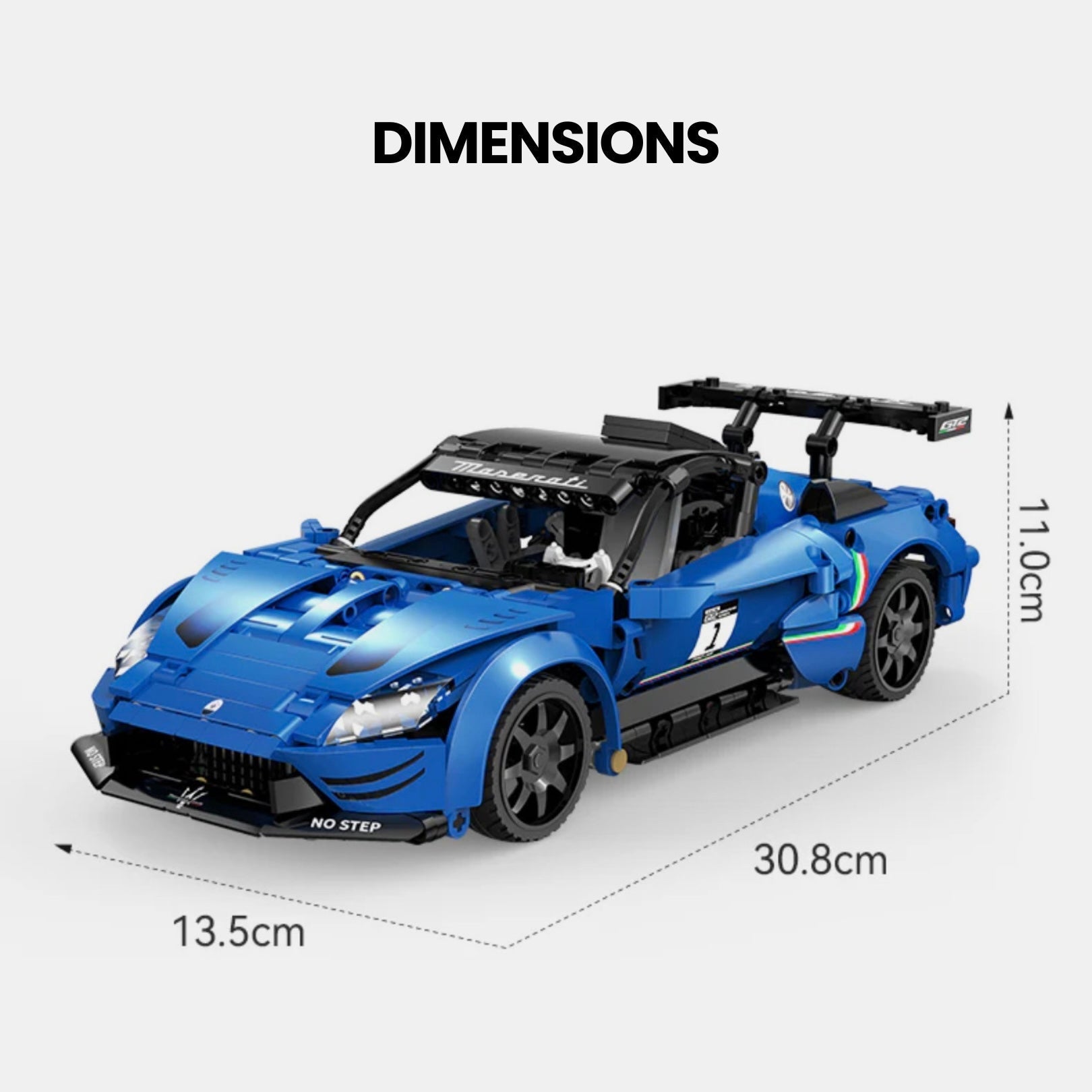 Remote Controlled Maserati GT2 | 548pcs - My Store