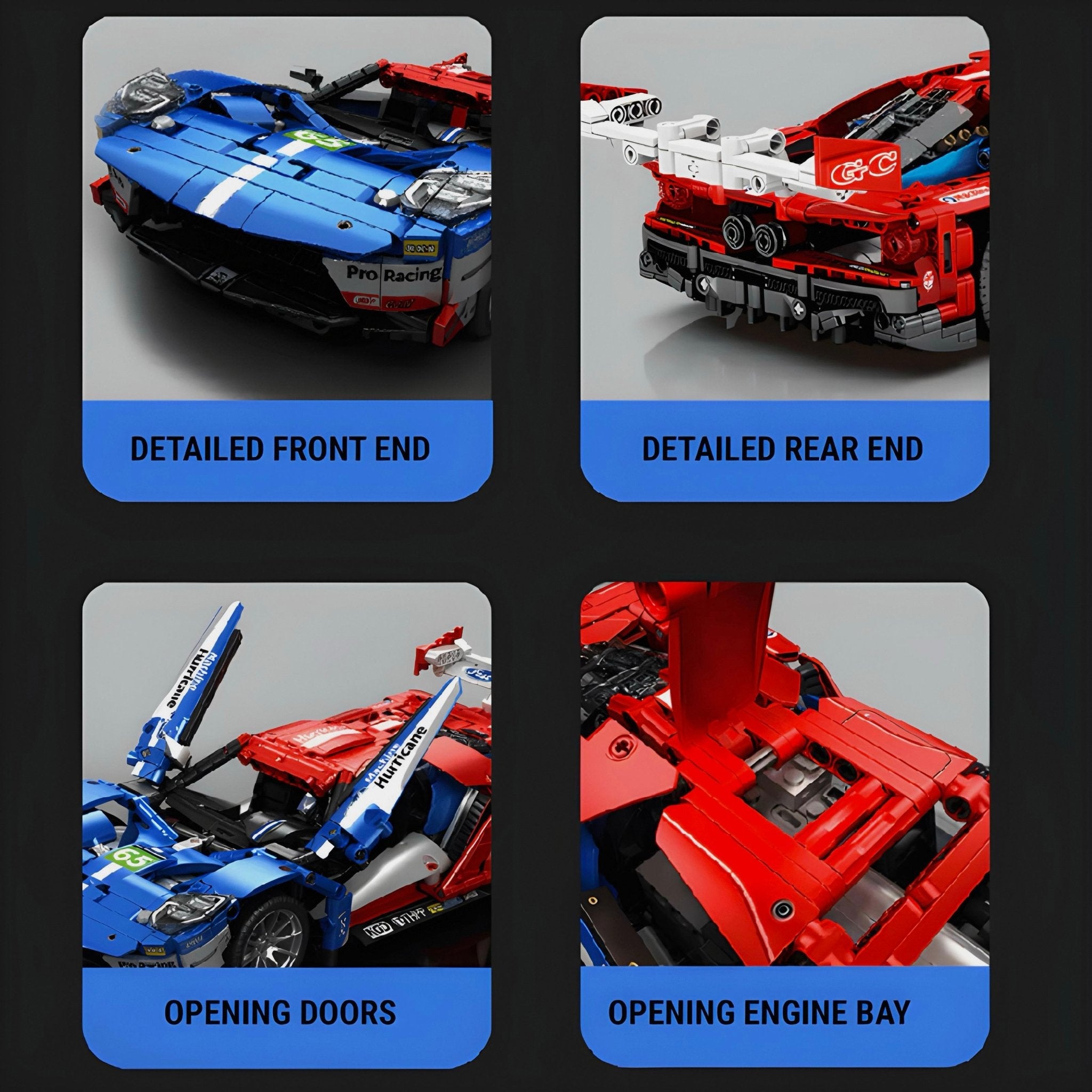 Remote Controlled Race Spec GT Hypercar | 1258pcs - My Store