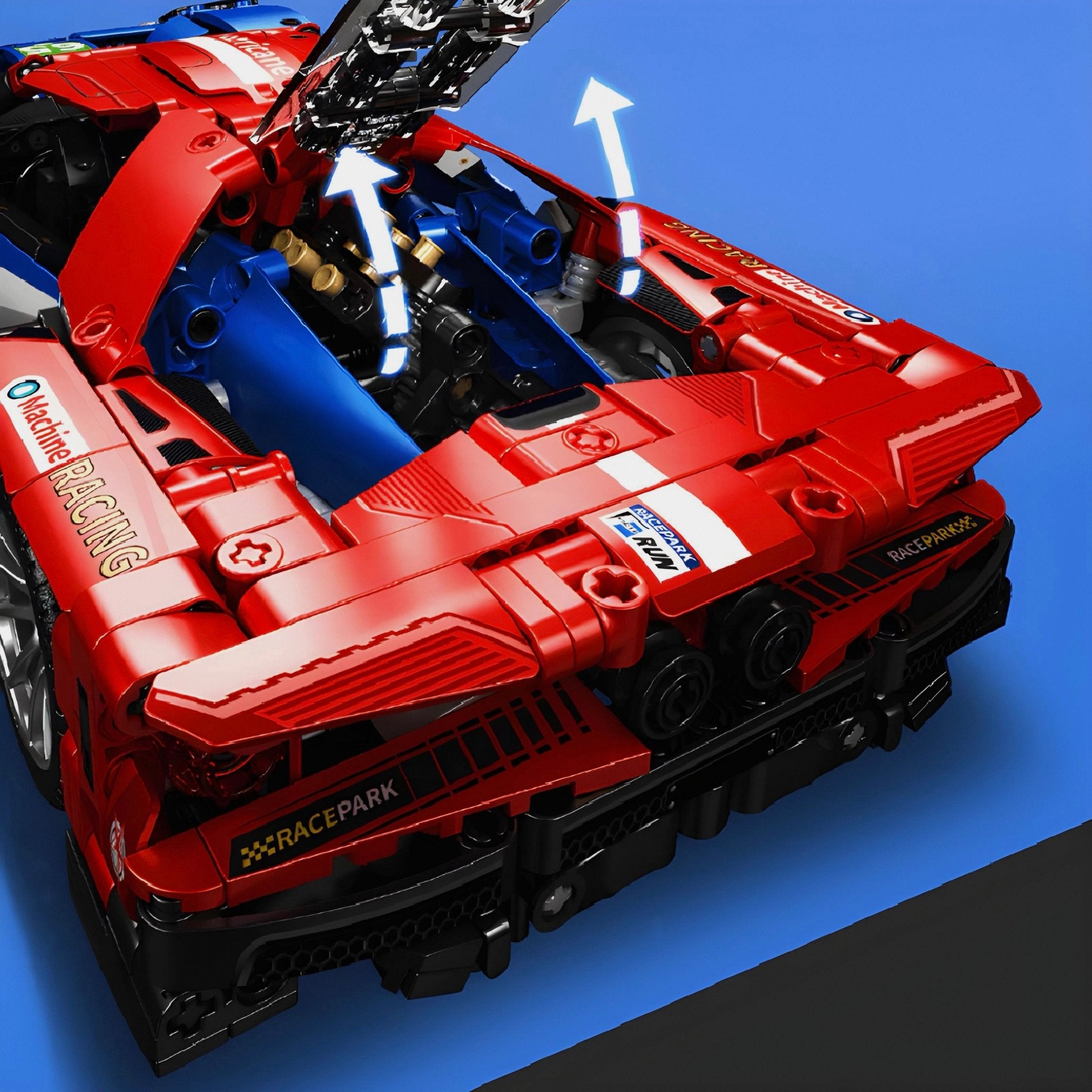 Remote Controlled Race Spec GT Hypercar | 1258pcs - My Store