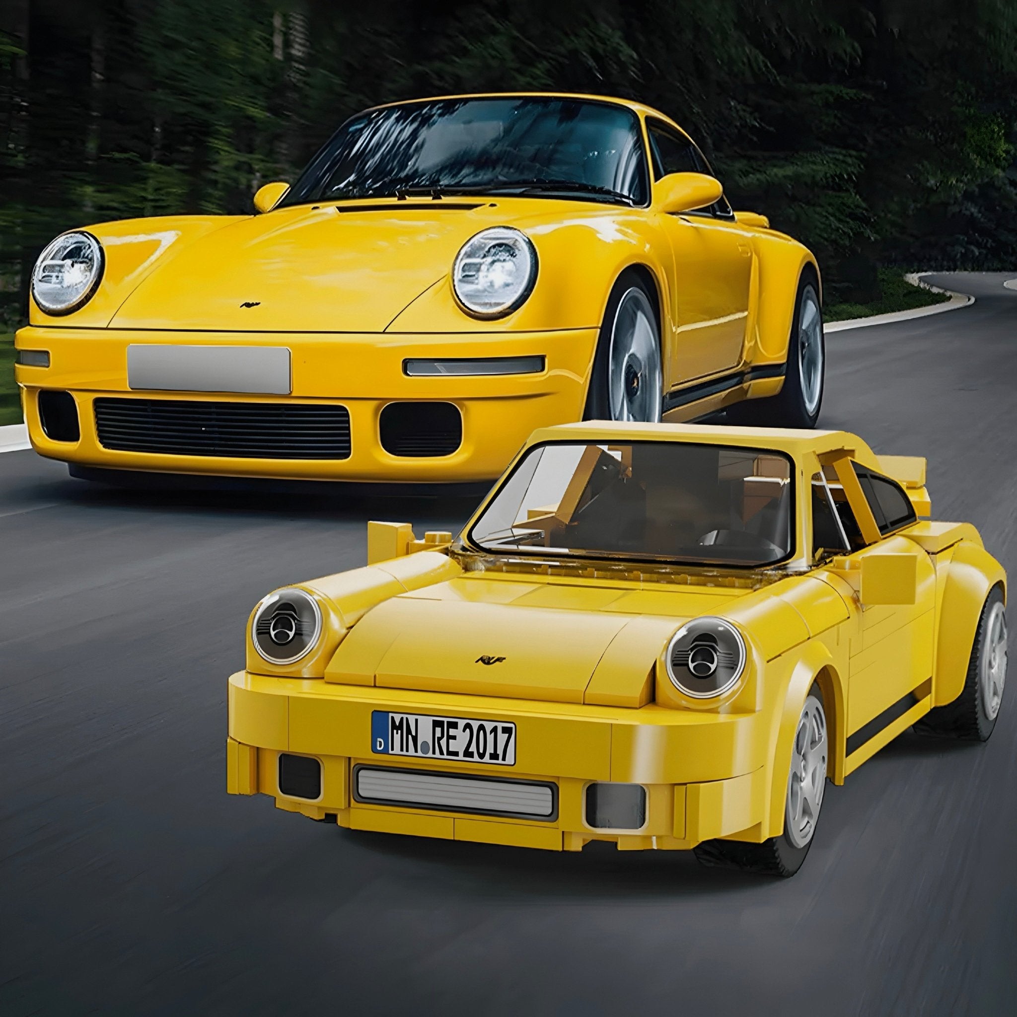 Remote Controlled RUF CTR 2017 Yellowbird | 224pcs - My Store