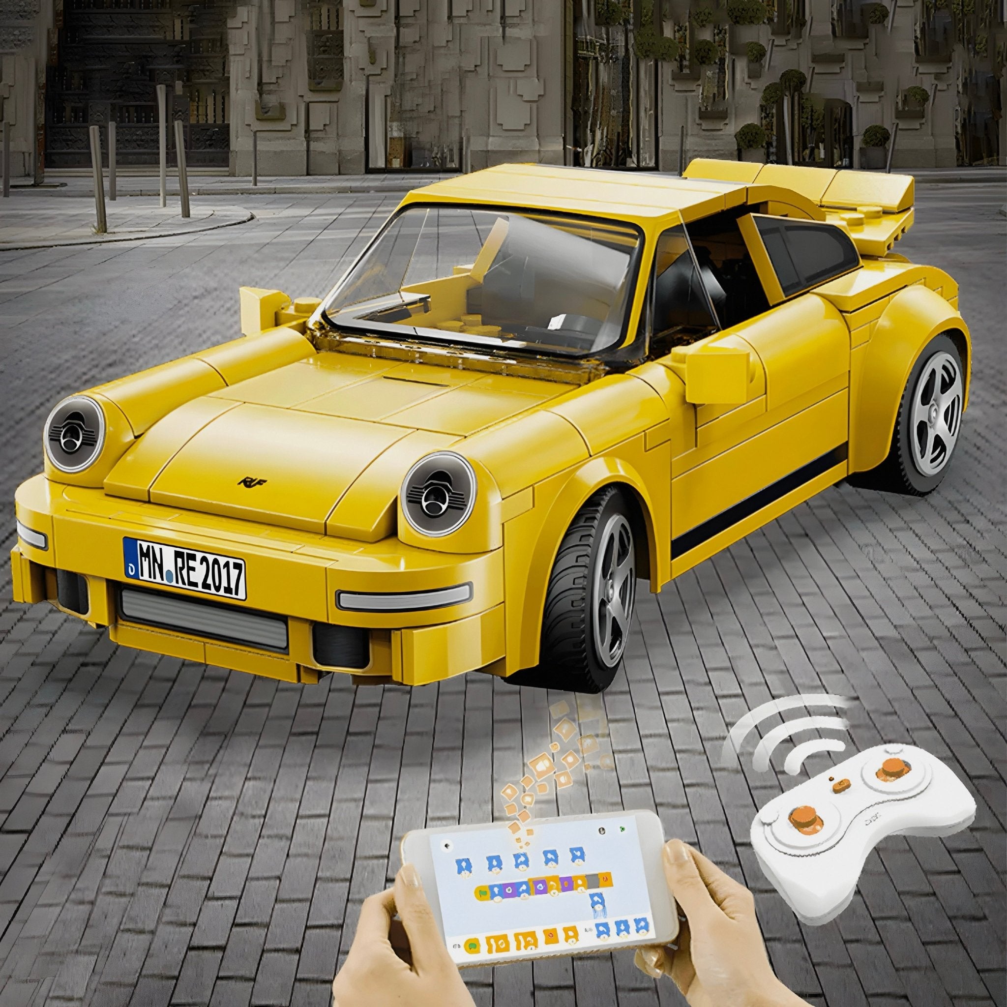 Remote Controlled RUF CTR 2017 Yellowbird | 224pcs - My Store
