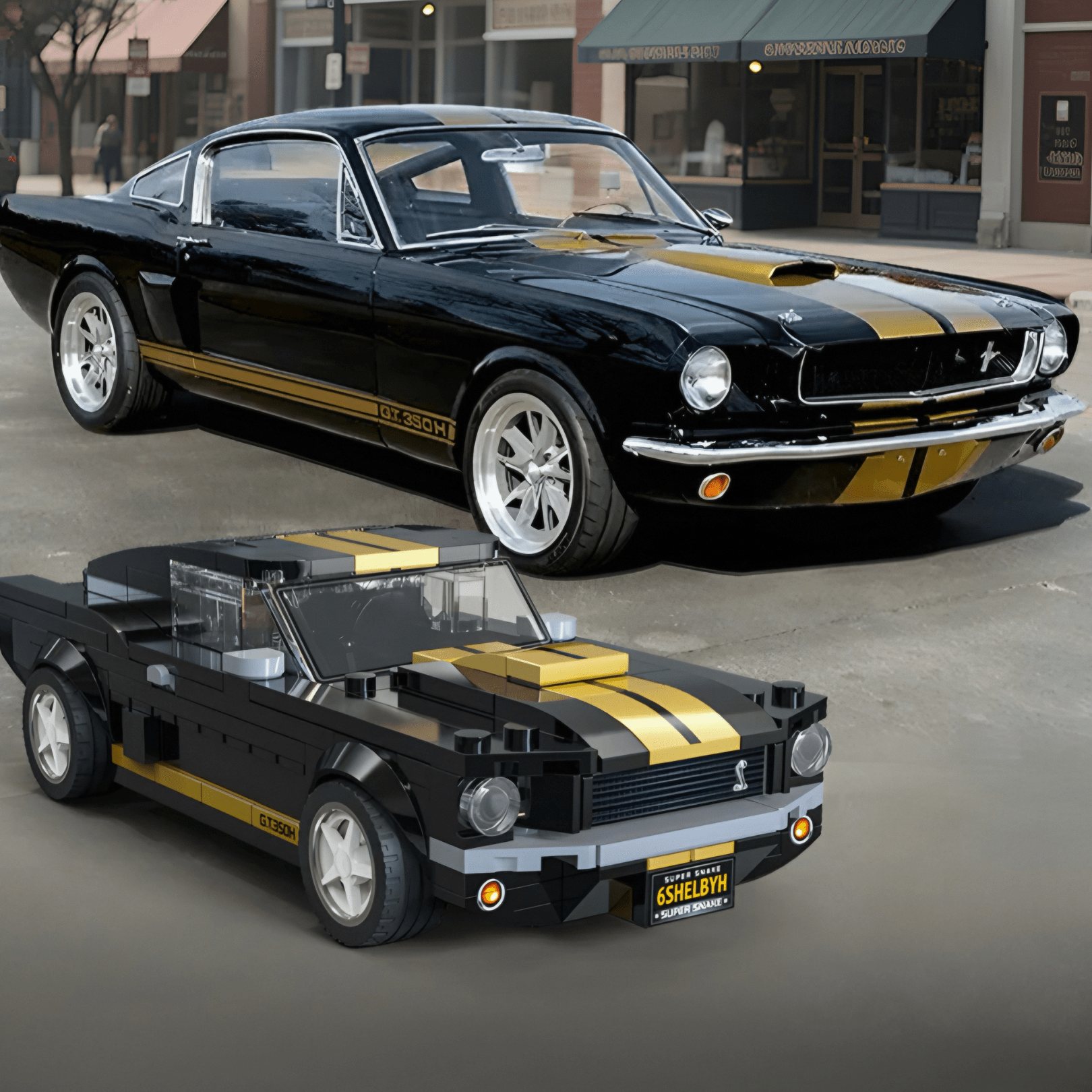 Shelby GT350H | 286pcs - My Store