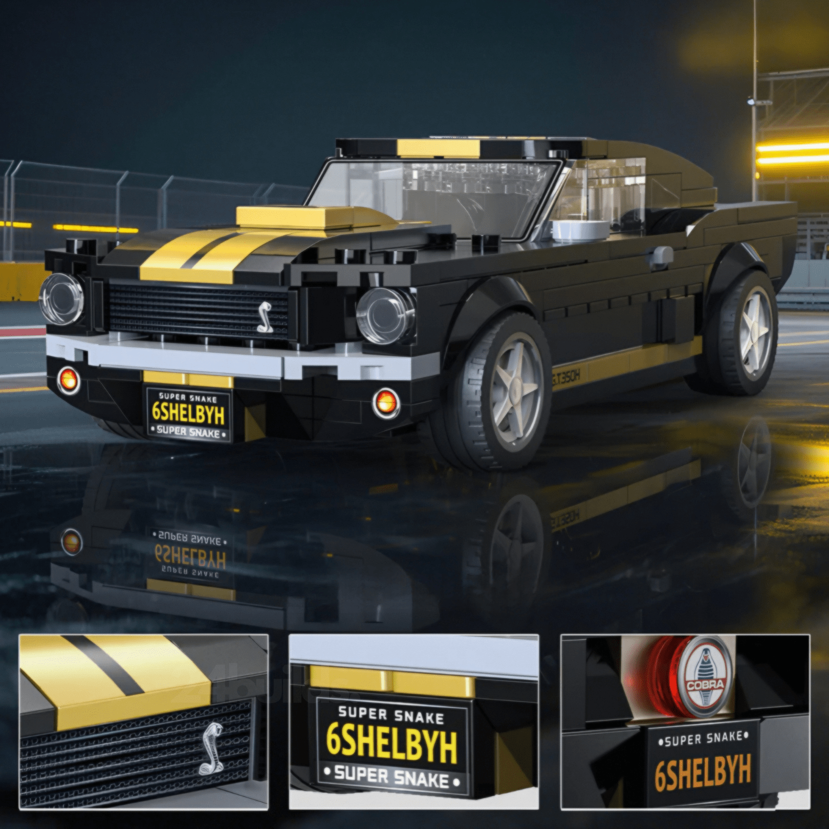 Shelby GT350H | 286pcs - My Store