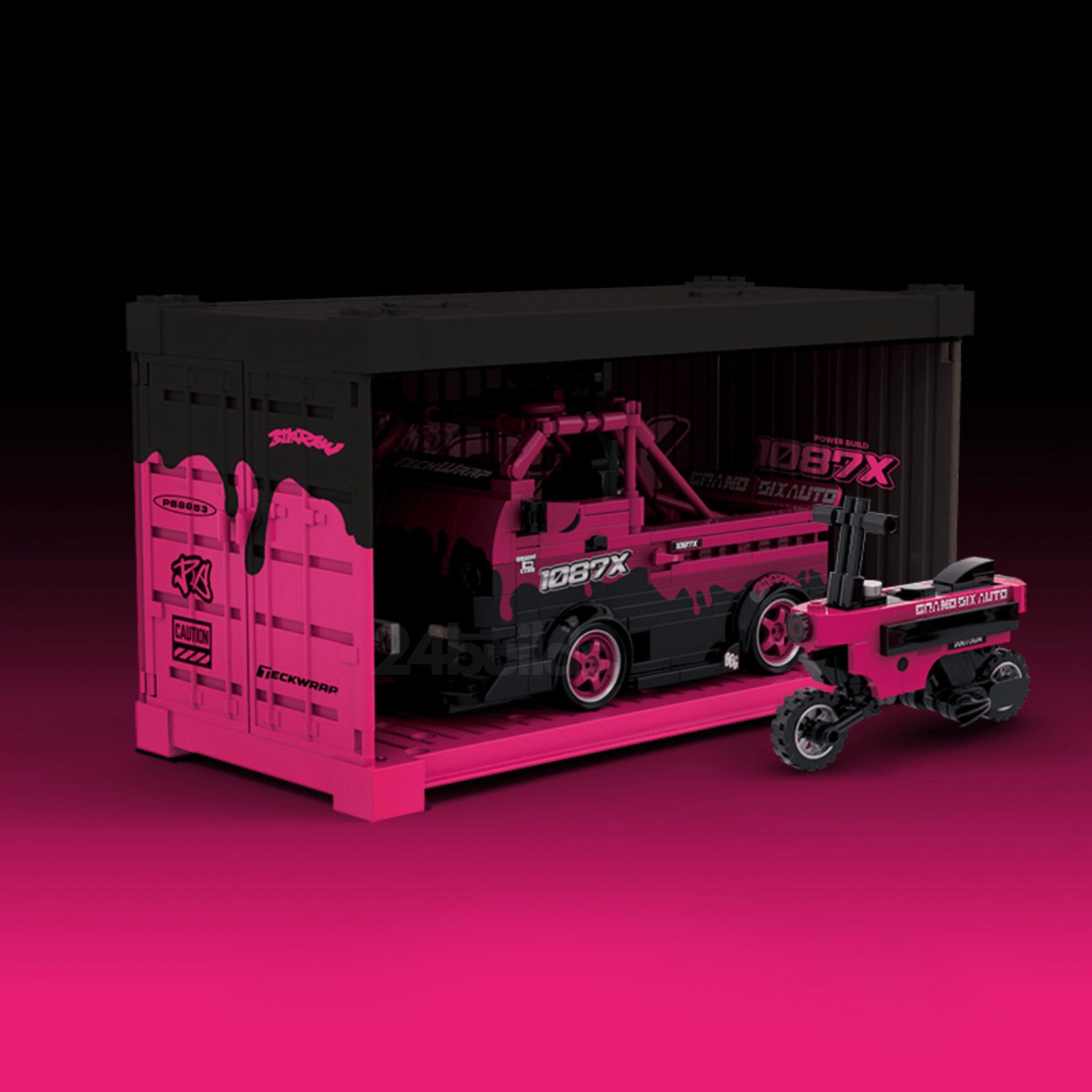 1087x Drift Team Repair Truck | 472pcs - My Store