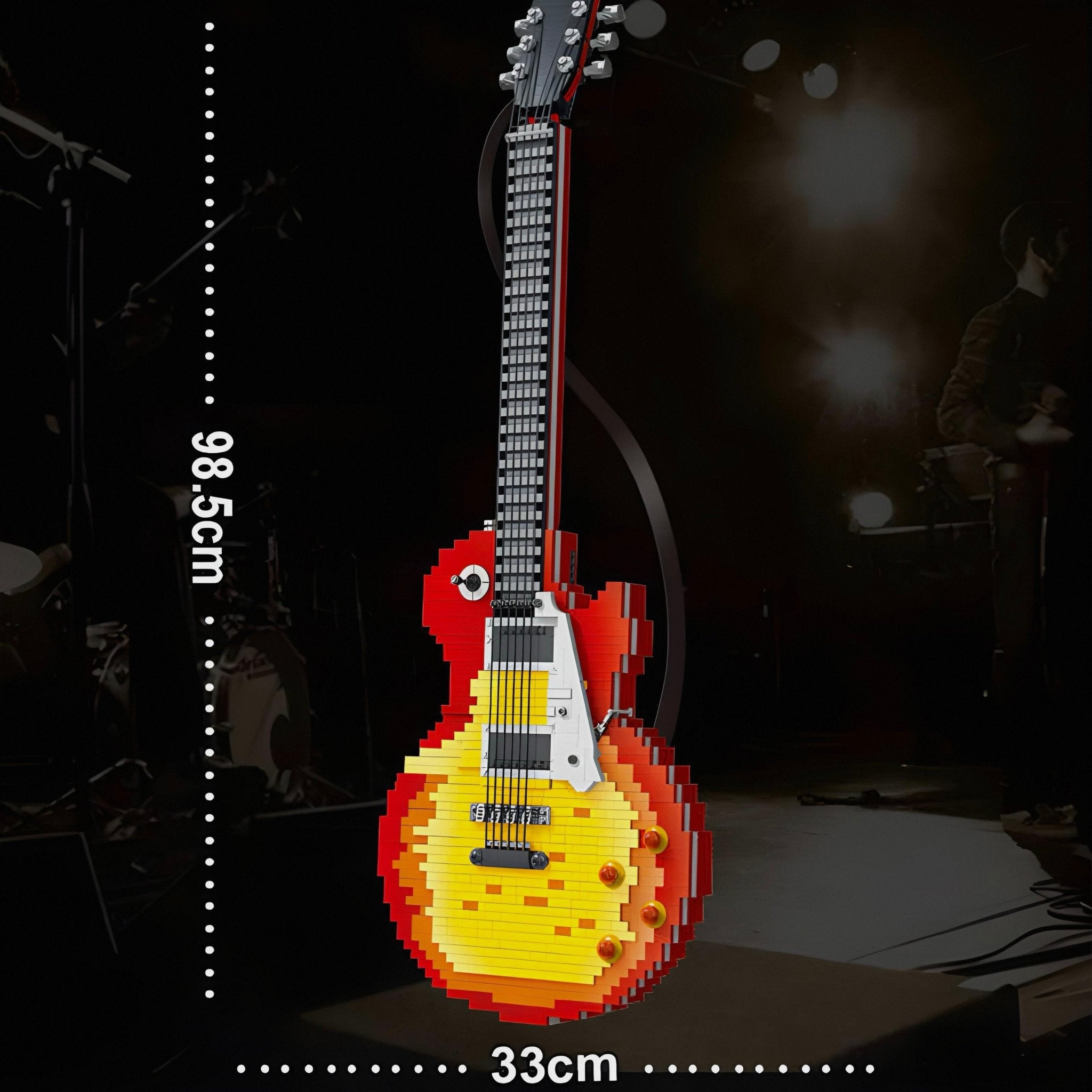 1:1 Scale Electric Guitar | 2502pcs - My Store