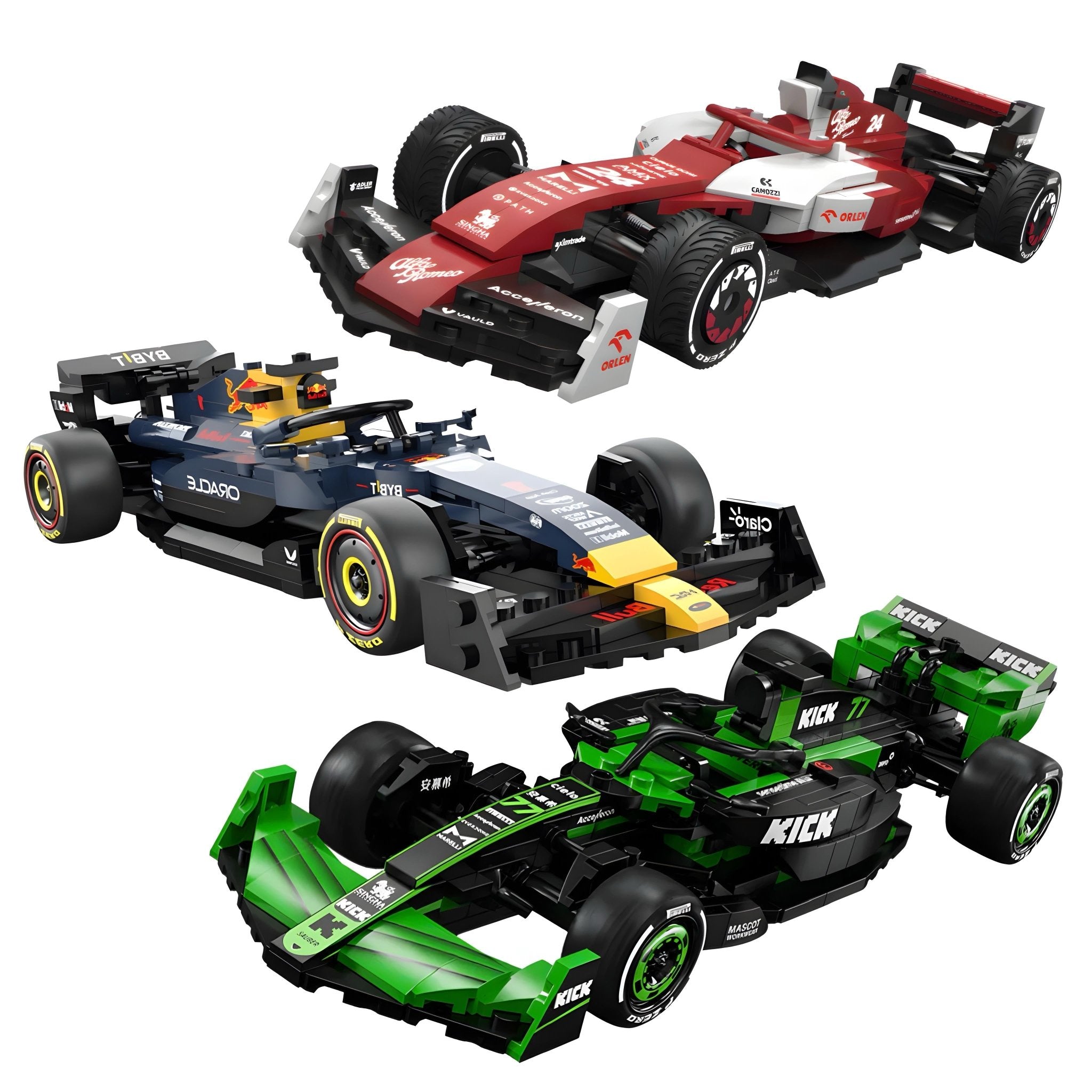 1:24 Scale Formula 1 Bundle | 988pcs - My Store