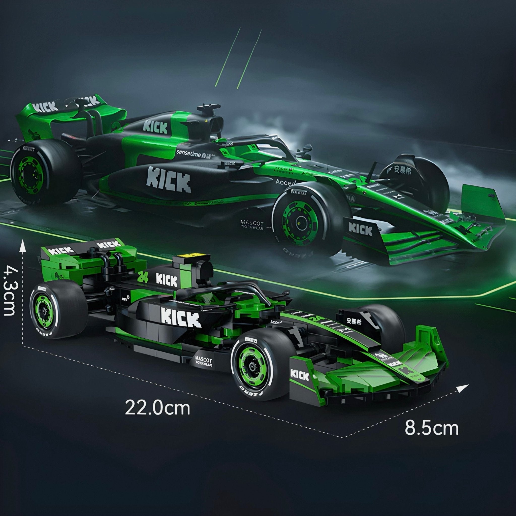 1:24 Scale Formula 1 Bundle | 988pcs - My Store