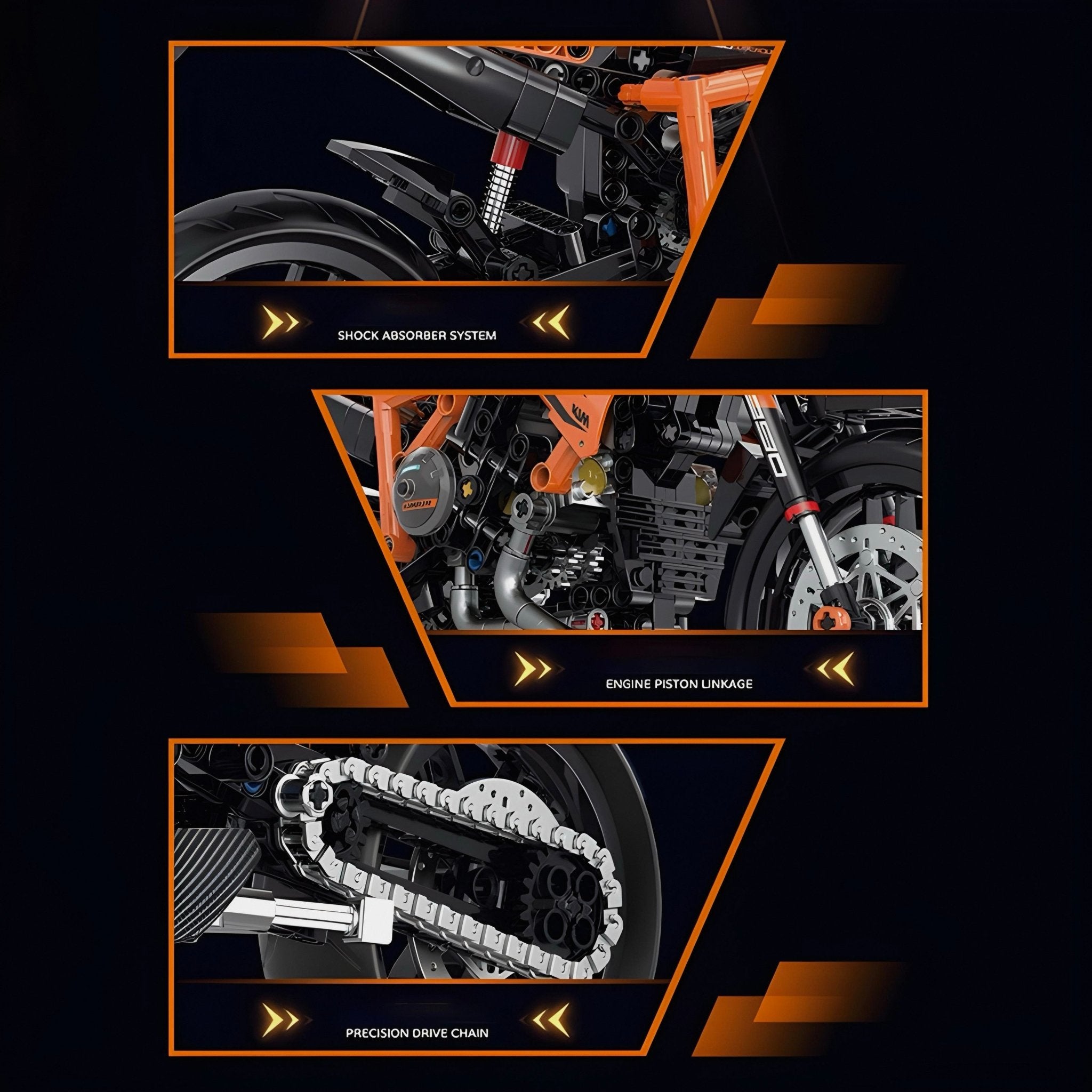 1290 Super Duke R | 580pcs - My Store