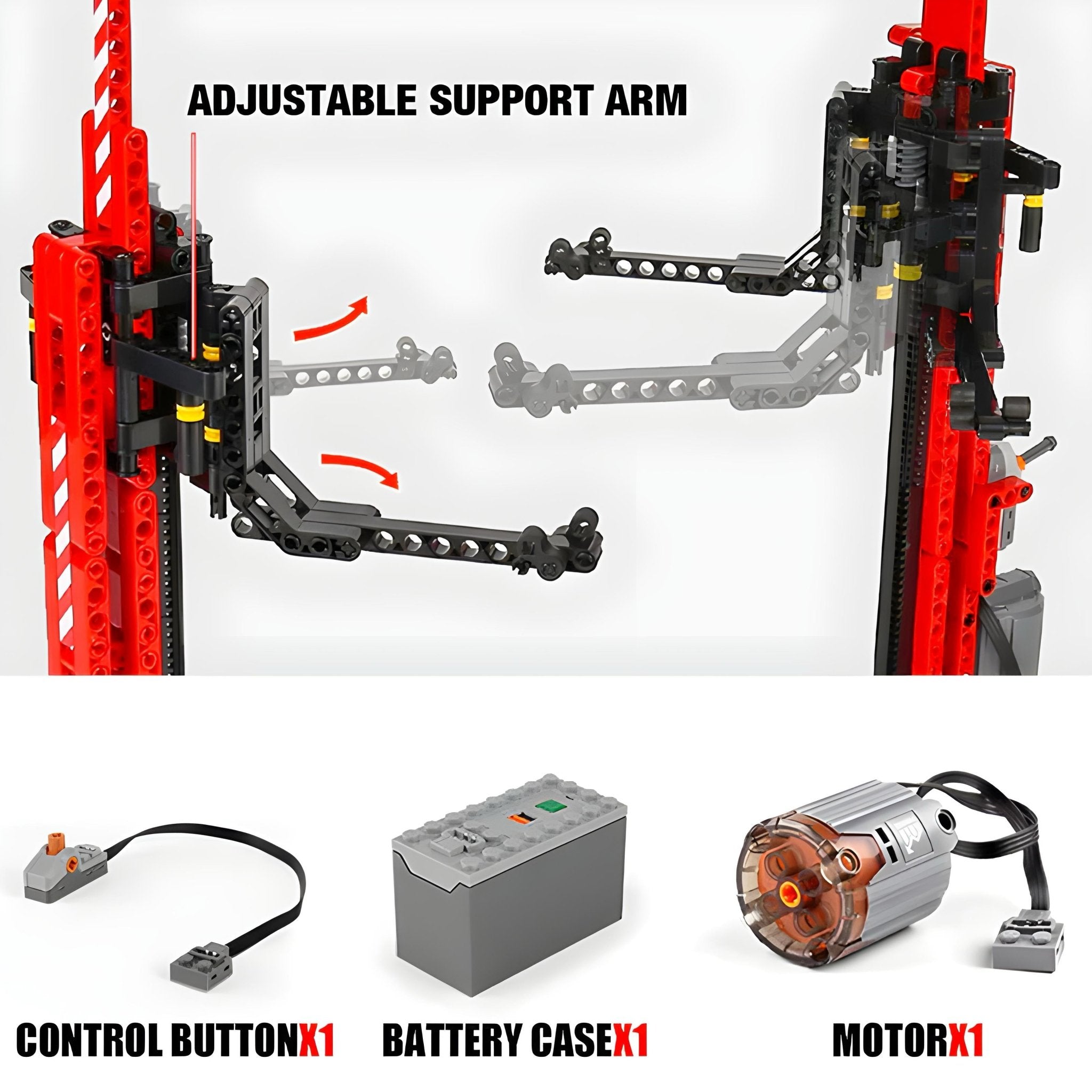 1:8 Electric Car Lift | 537pcs - My Store