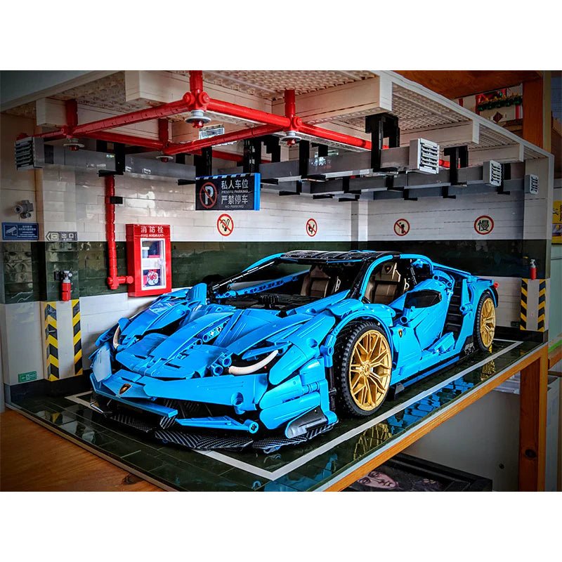 1:8 Scale Car Park | 2436pcs - My Store