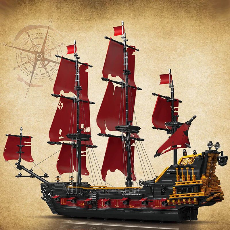 18th Century Pirate Ship | 3138pcs - My Store