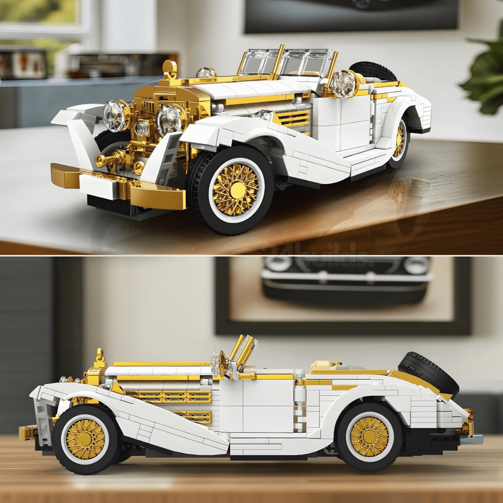 1920s British Luxury Coupe | 954pcs - My Store