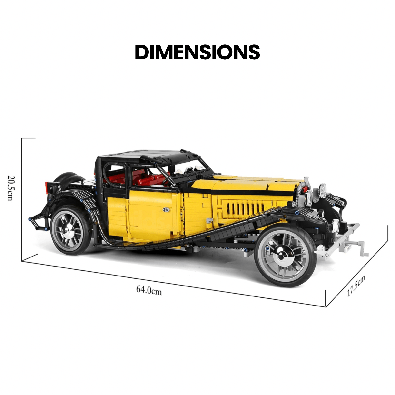 1930s French Grand Tourer | 3566pcs - My Store