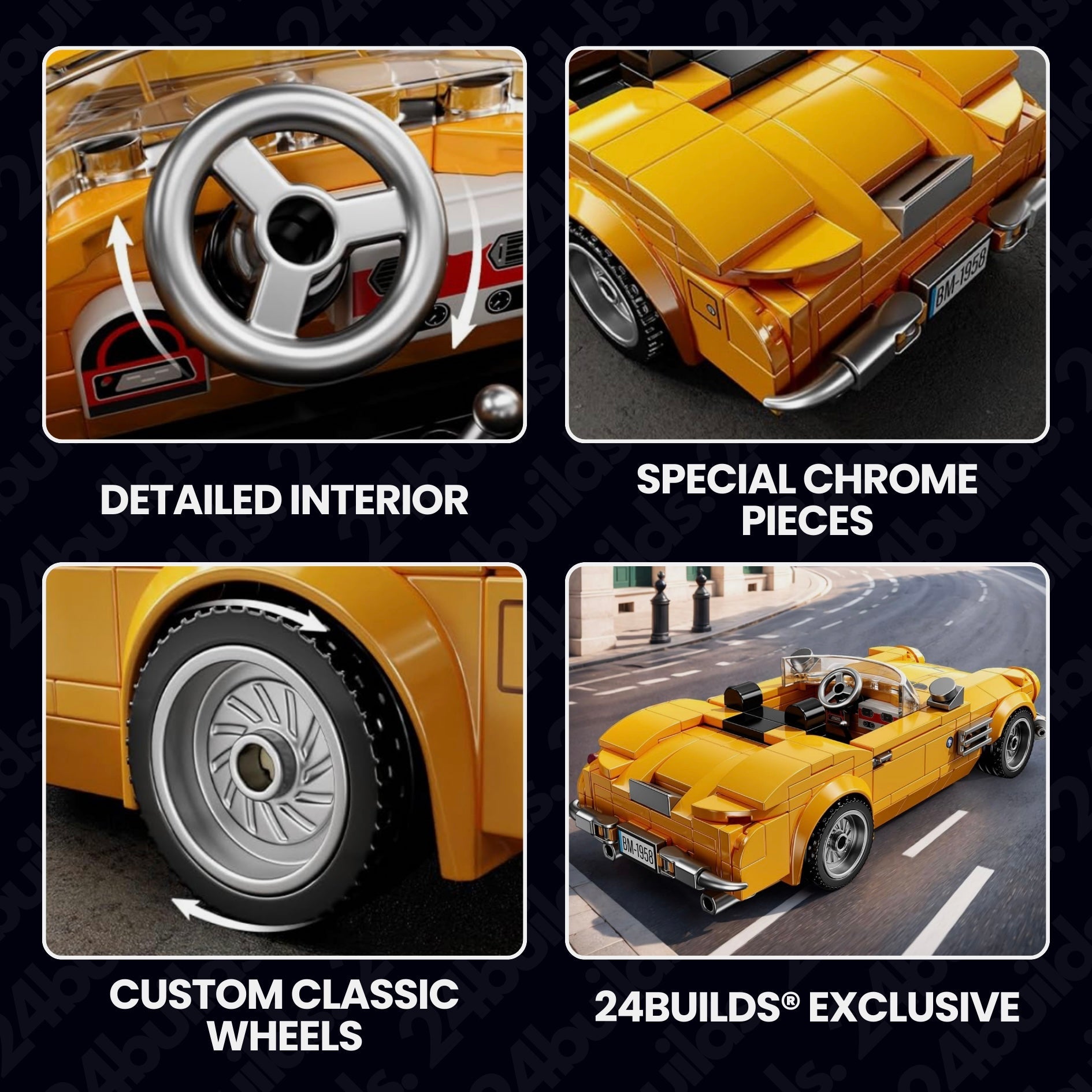 1956 Classic Convertible | 314pcs - My Store