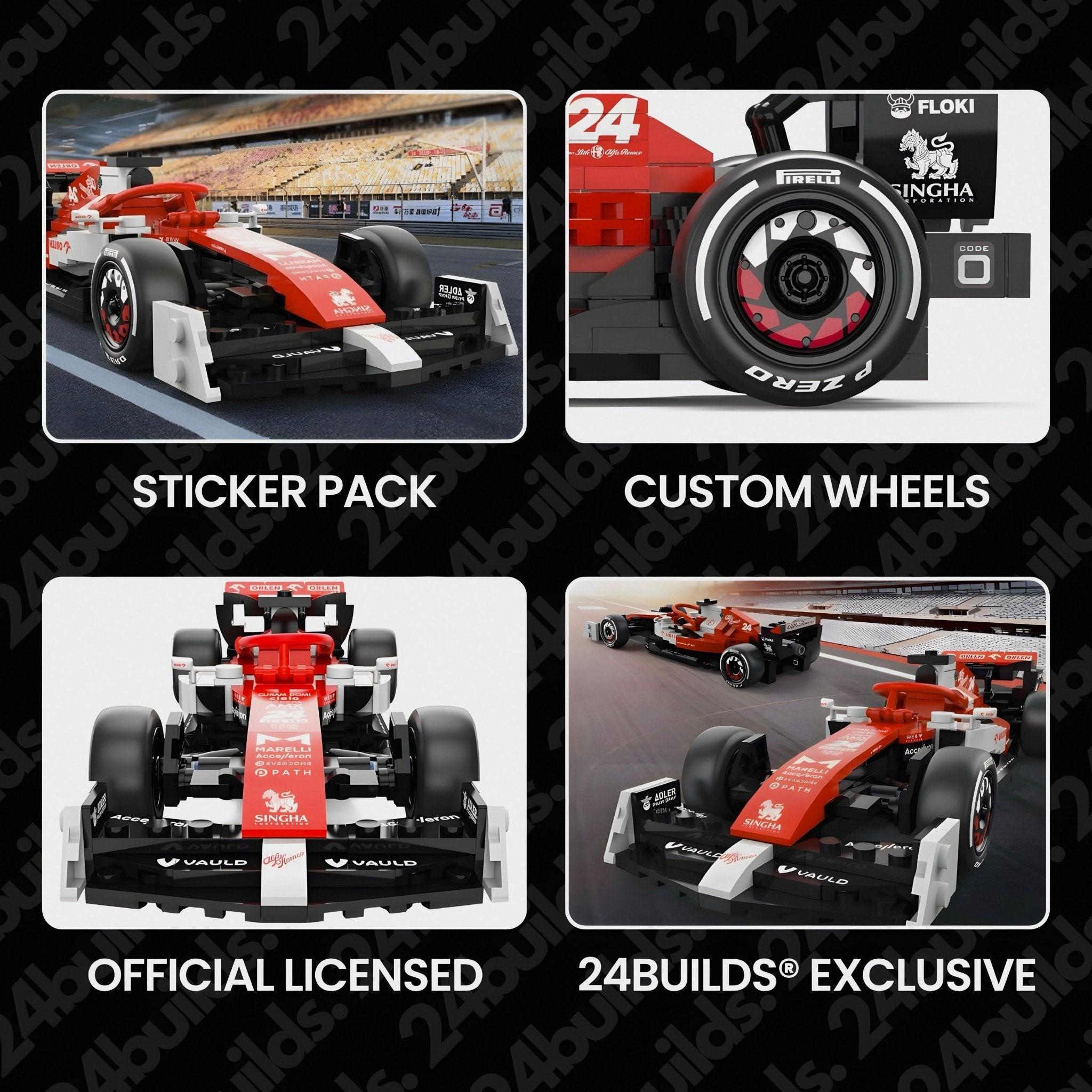 2022 Alfa Romeo F1 C42 | 340pcs - My Store