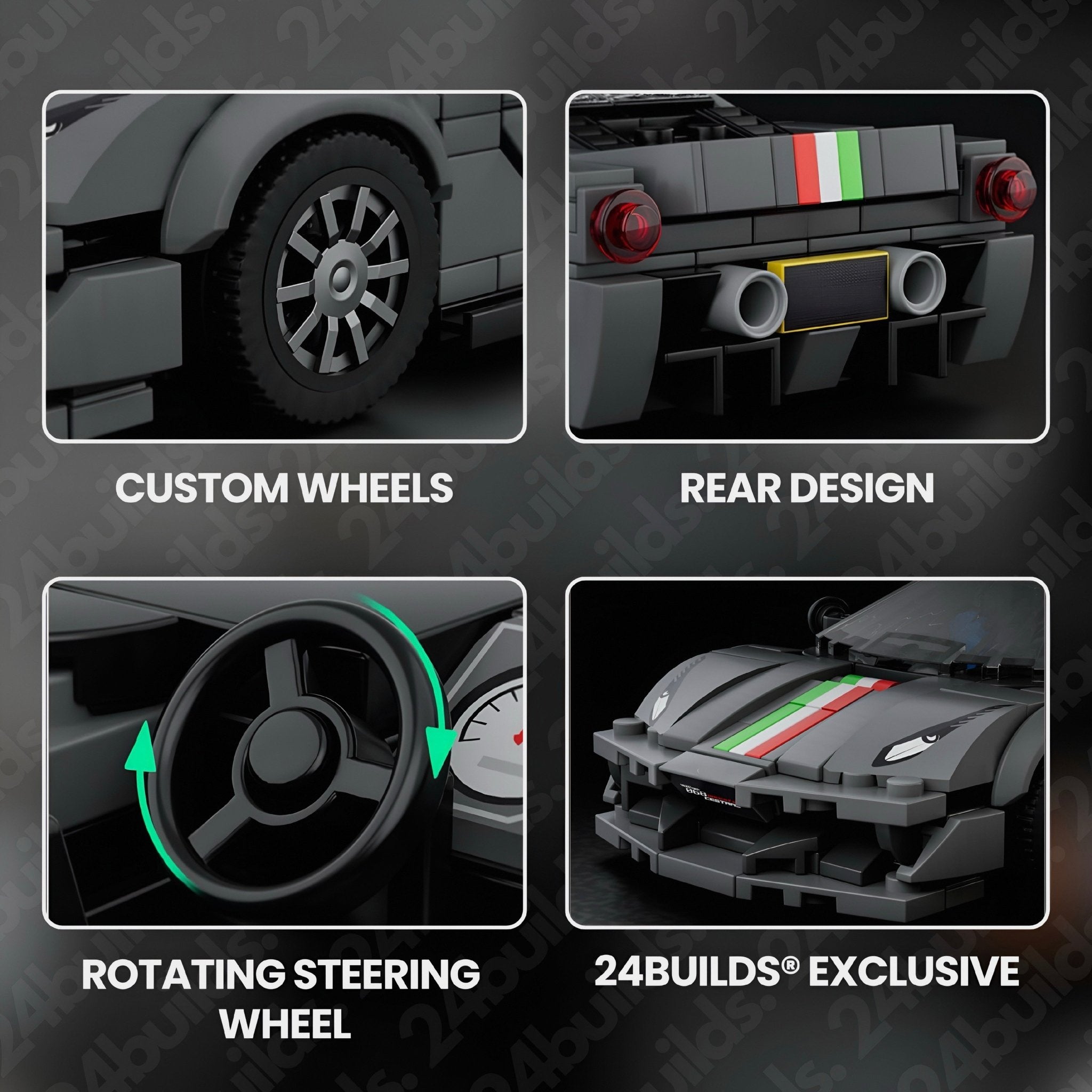 24builds® 488 Pista | 360pcs - My Store