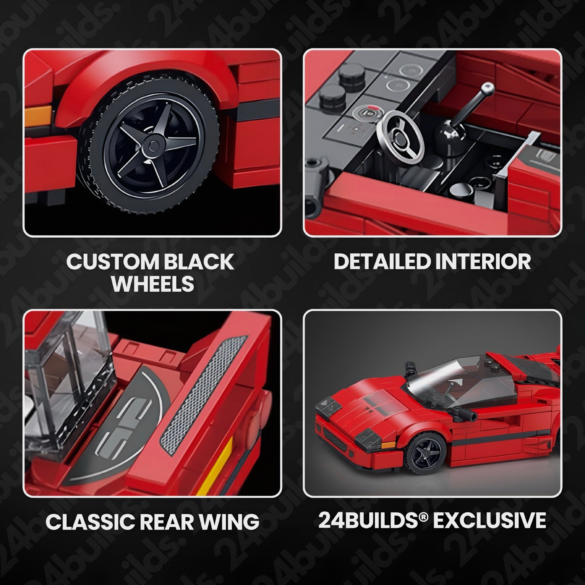 24builds® F40 | 324pcs - My Store