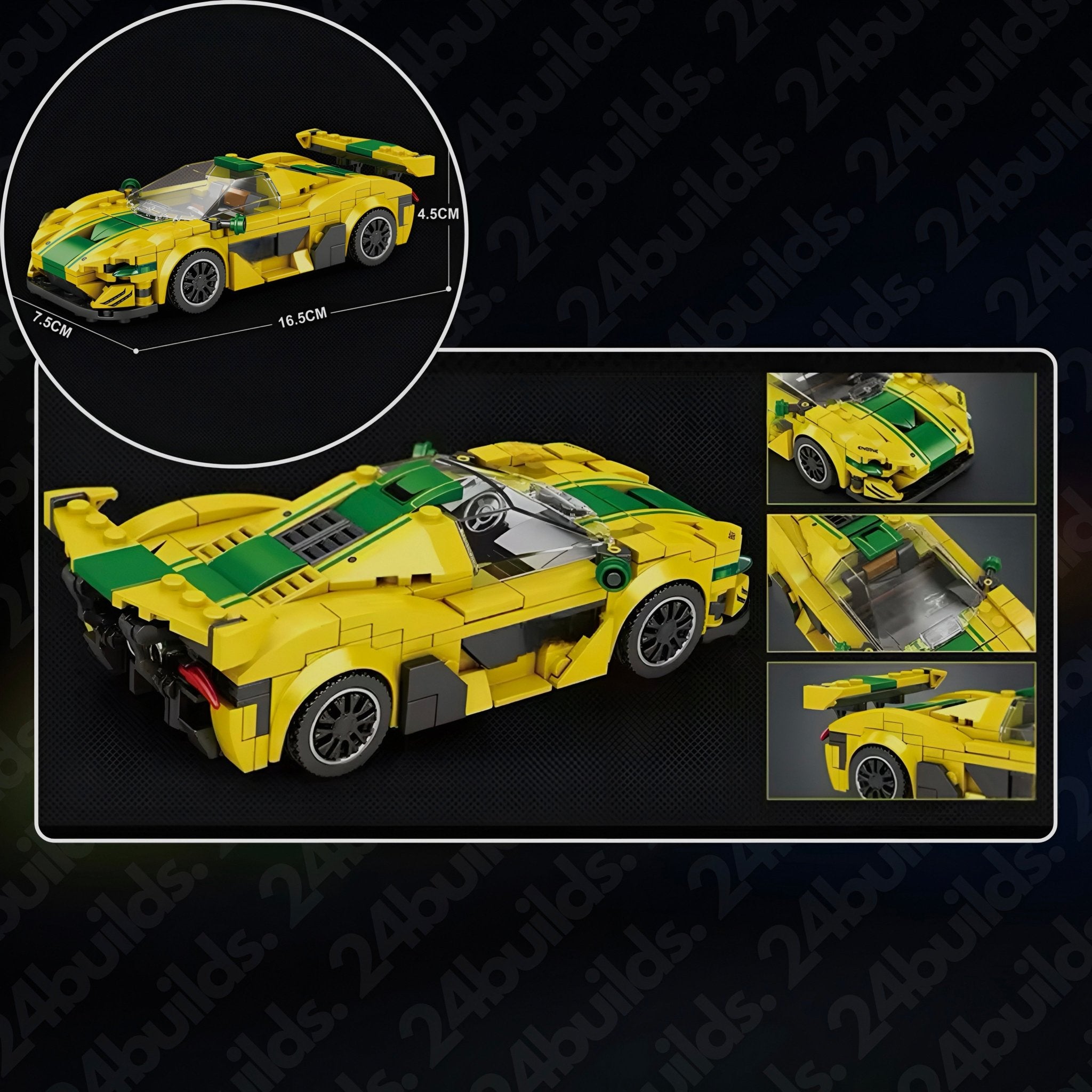 24builds® P1 GTR | 428pcs - My Store