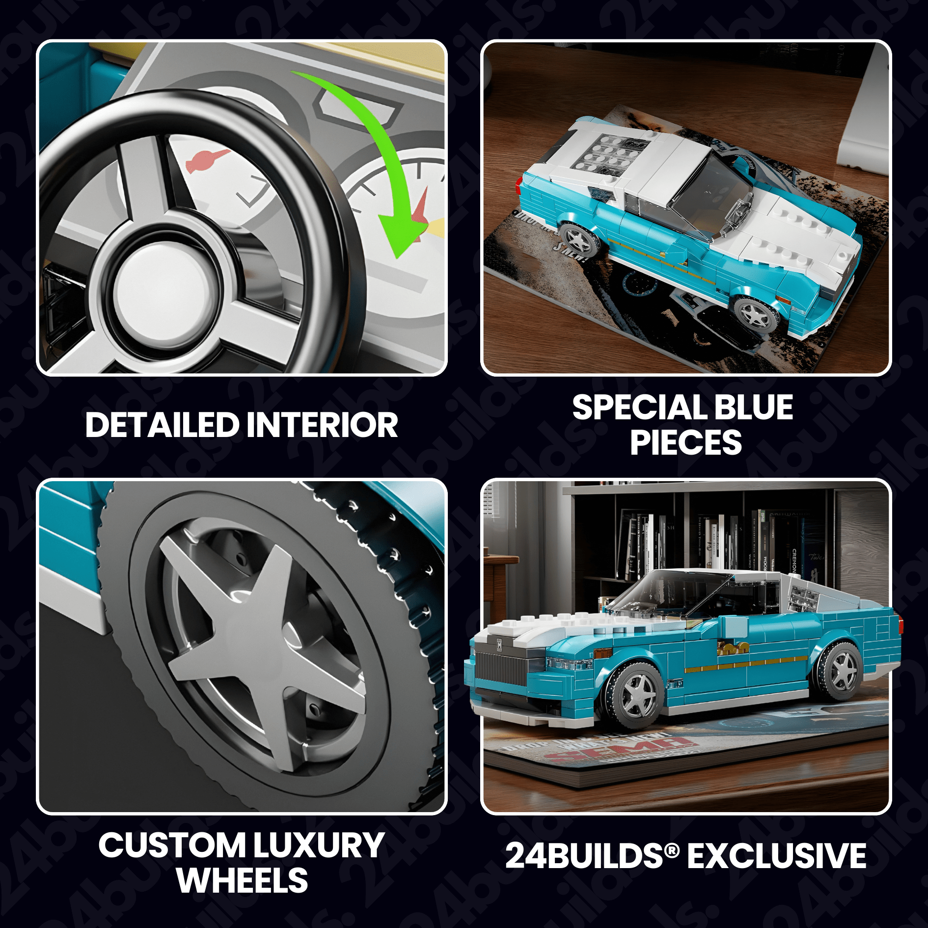 24builds® Wraith | 478pcs - My Store