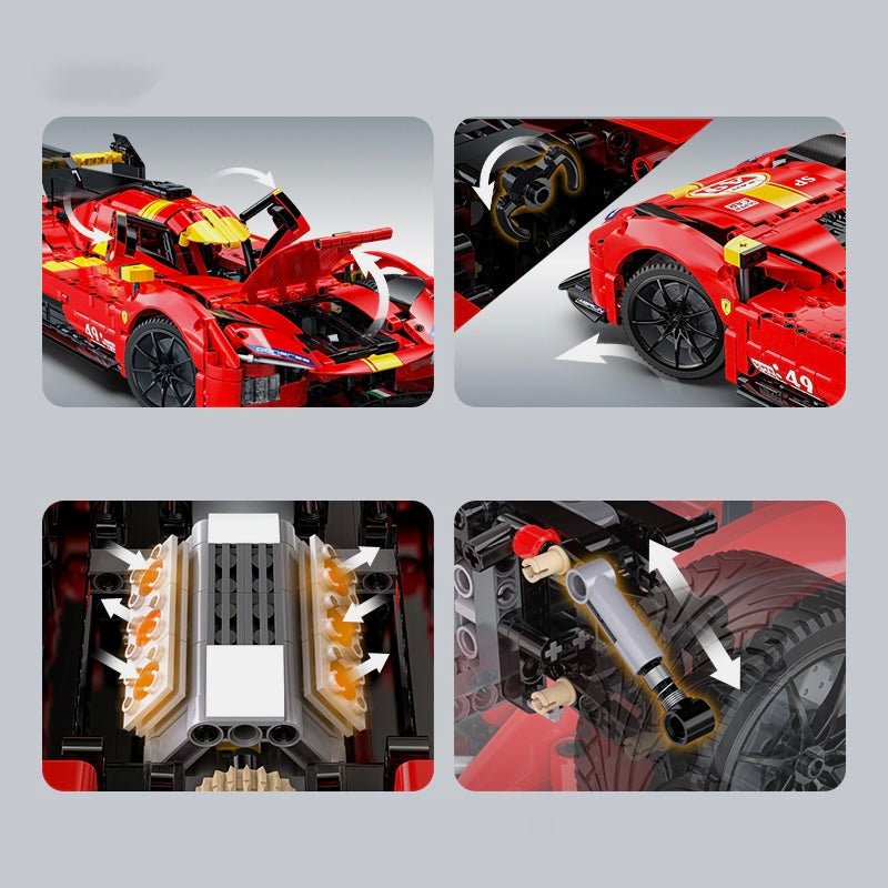 499P Le Mans Hypercar | 1518pcs - My Store