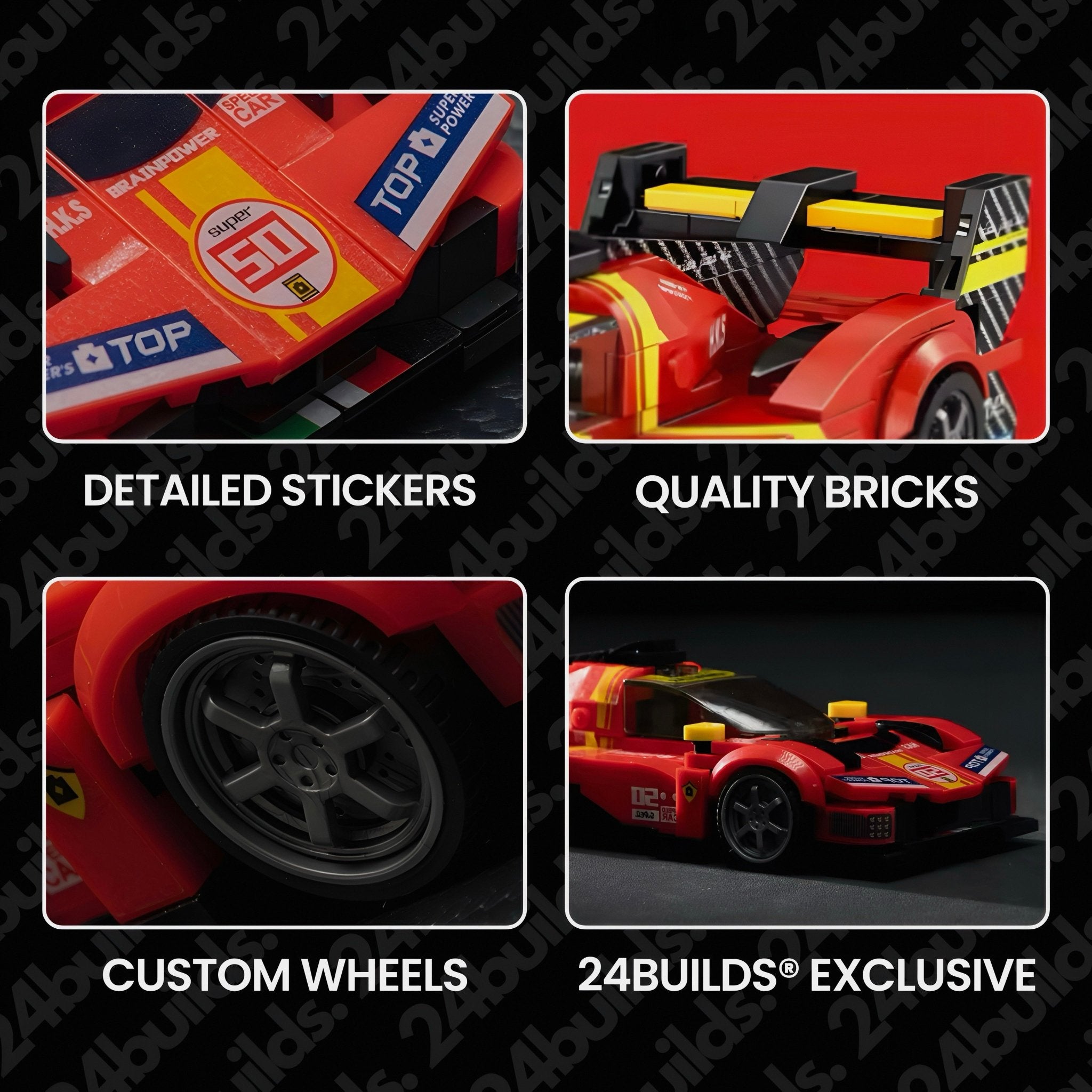 499P Le Mans Hypercar | 312pcs - My Store