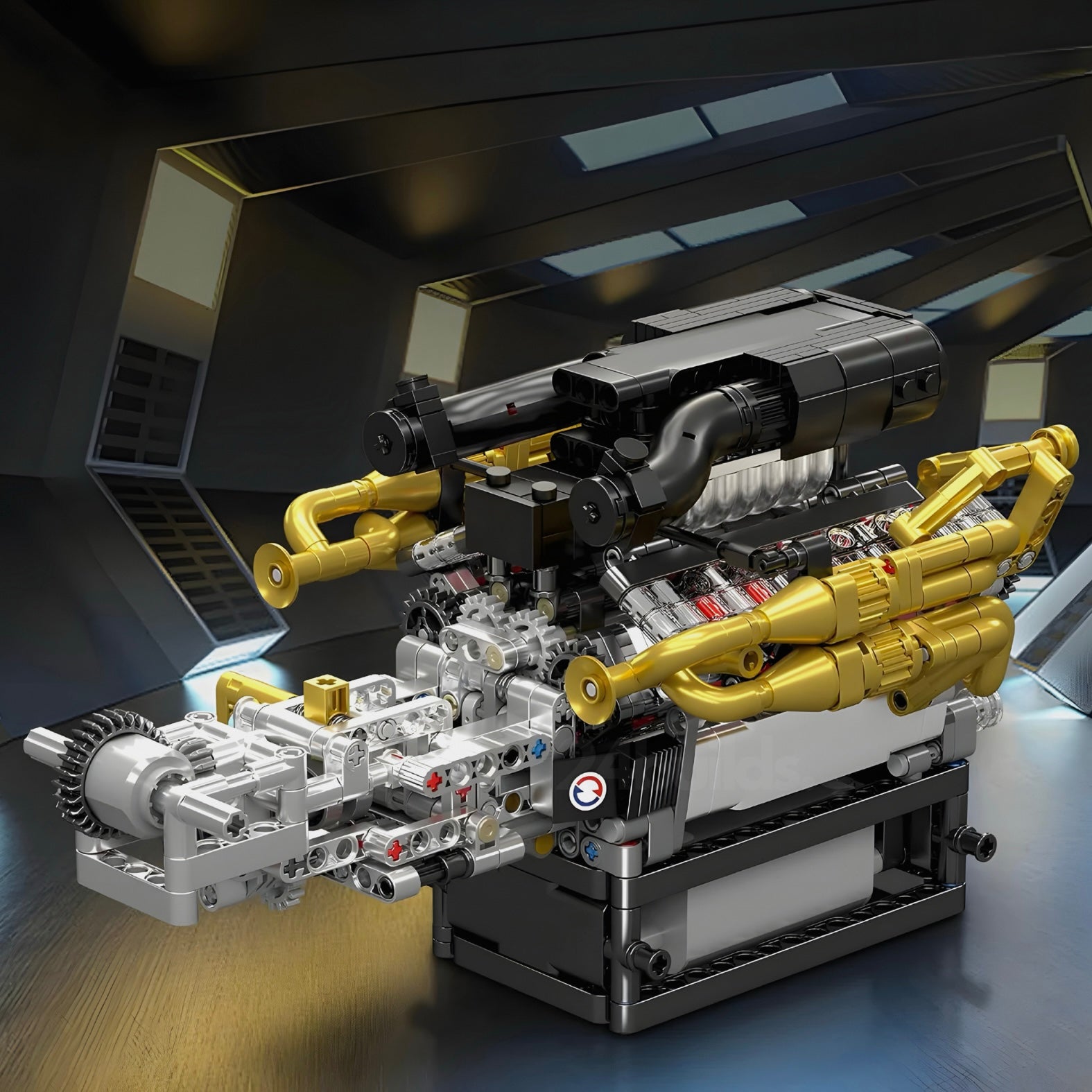 6.5L Naturally Aspirated V12 British Engine | 976pcs - My Store