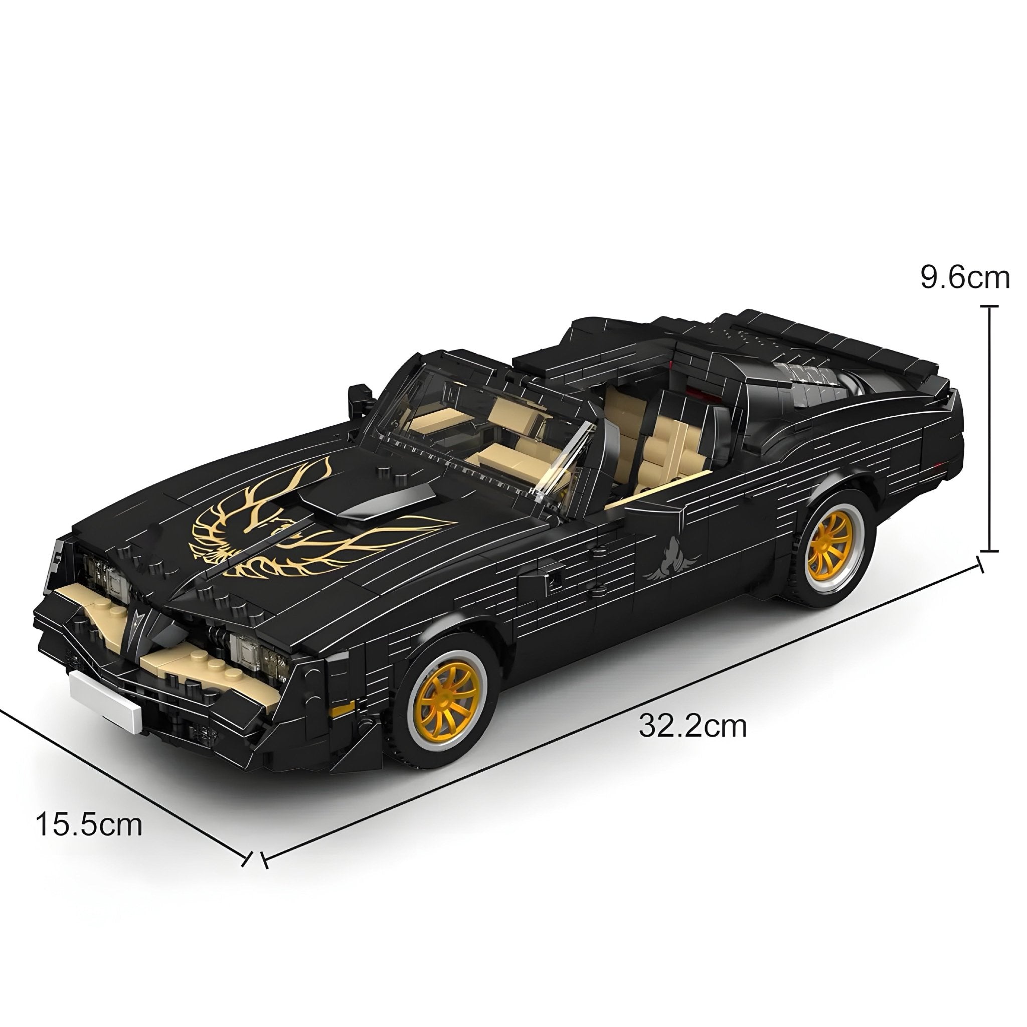 70s Convertible American Muscle | 1556pcs - My Store