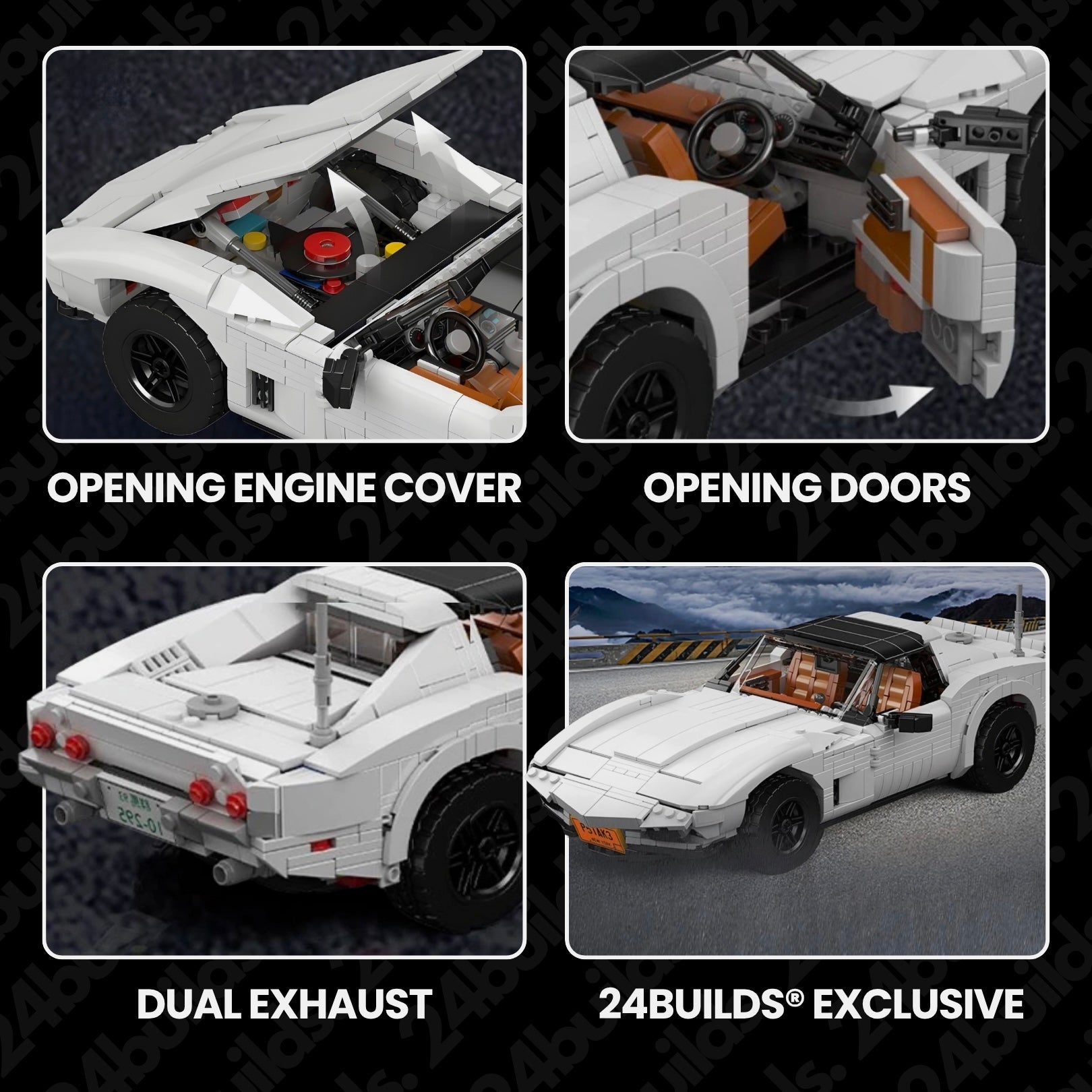 70s V8 American Classic | 1348pcs - My Store