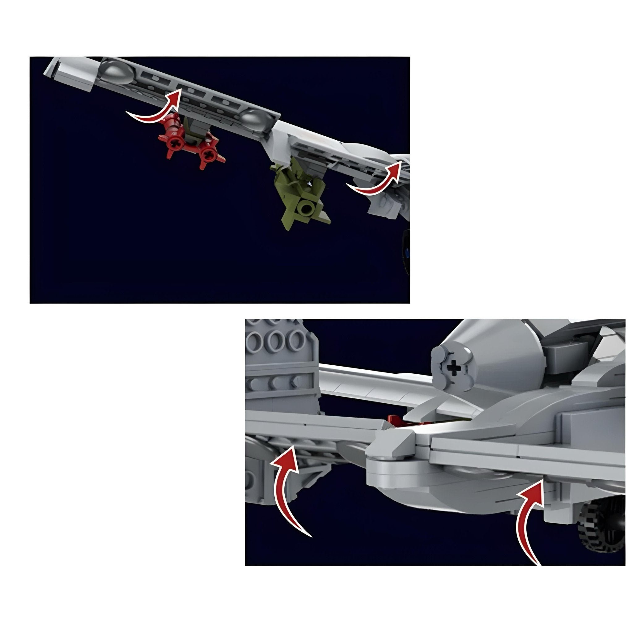 A - 10 Ground Attack Aircraft | 1049pcs - My Store