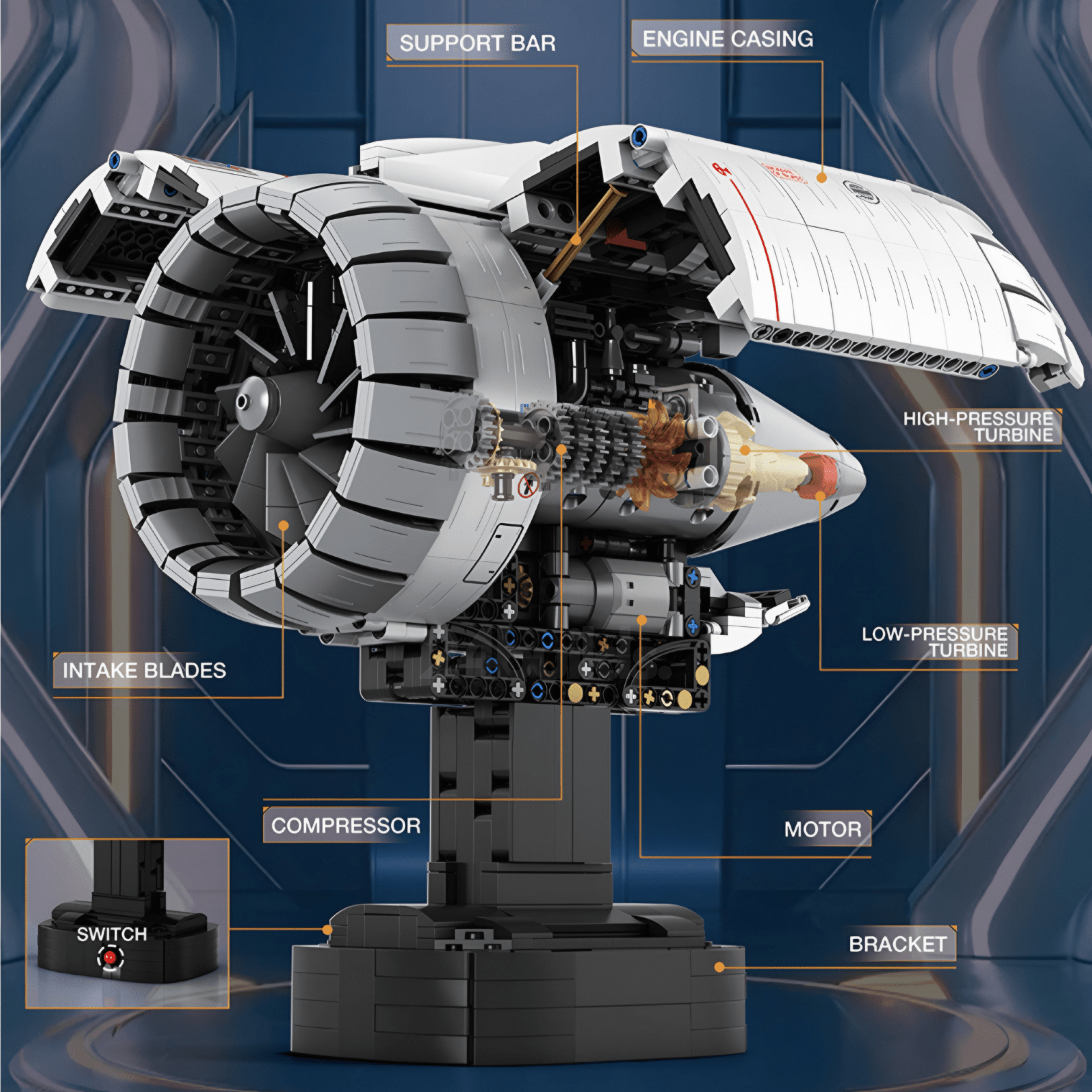 Aircraft Jet Turbine | 1786pcs - My Store