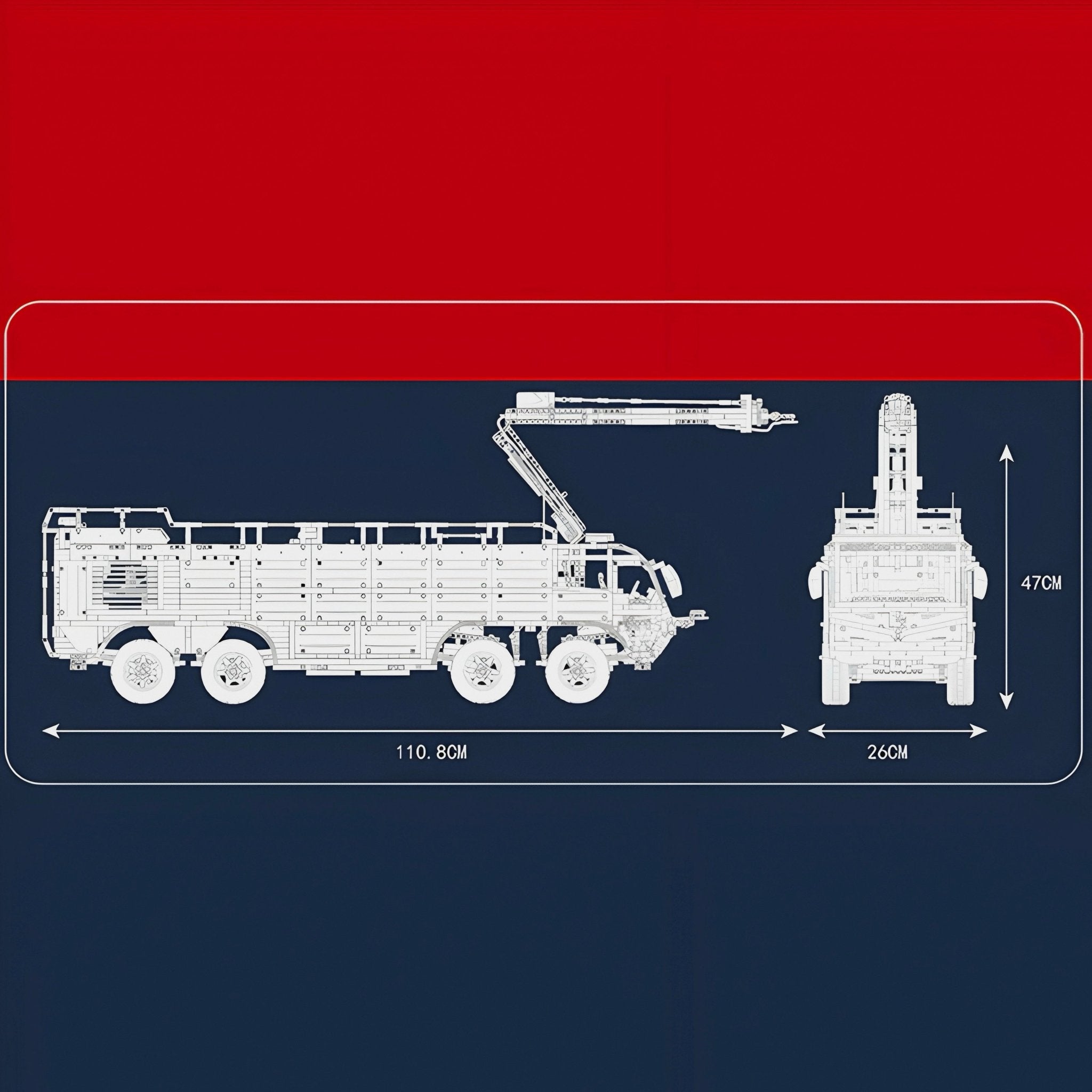 Airport Firetruck | 6654pcs - My Store
