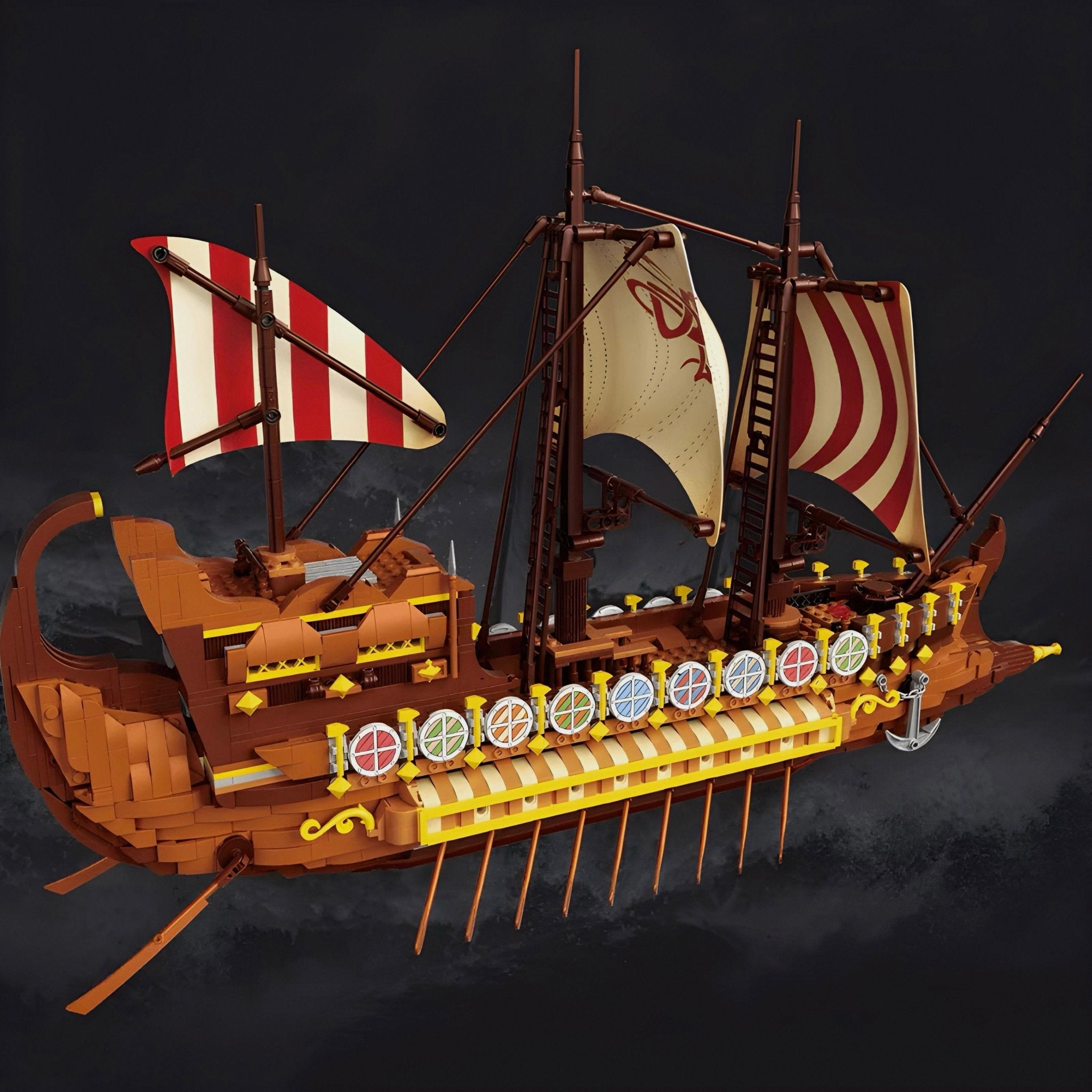 Ancient Viking Warship | 2074pcs - My Store