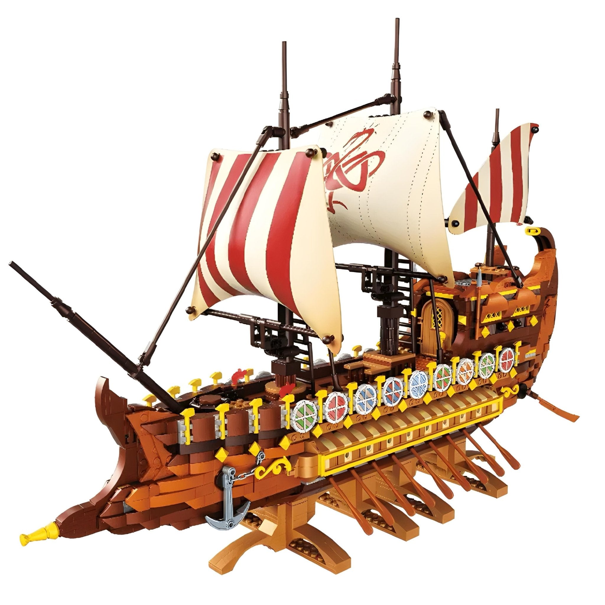 Ancient Viking Warship | 2074pcs - My Store