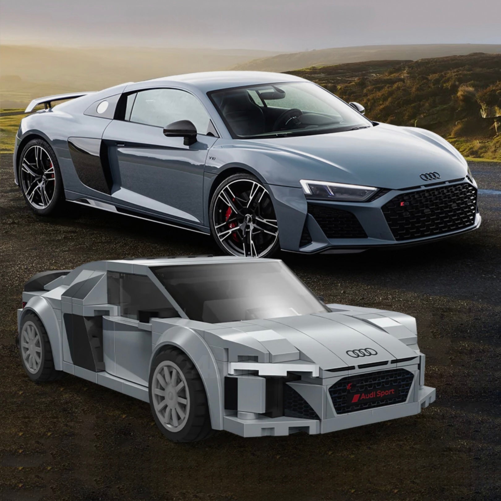 Audi R8 Coupe | 204pcs - My Store