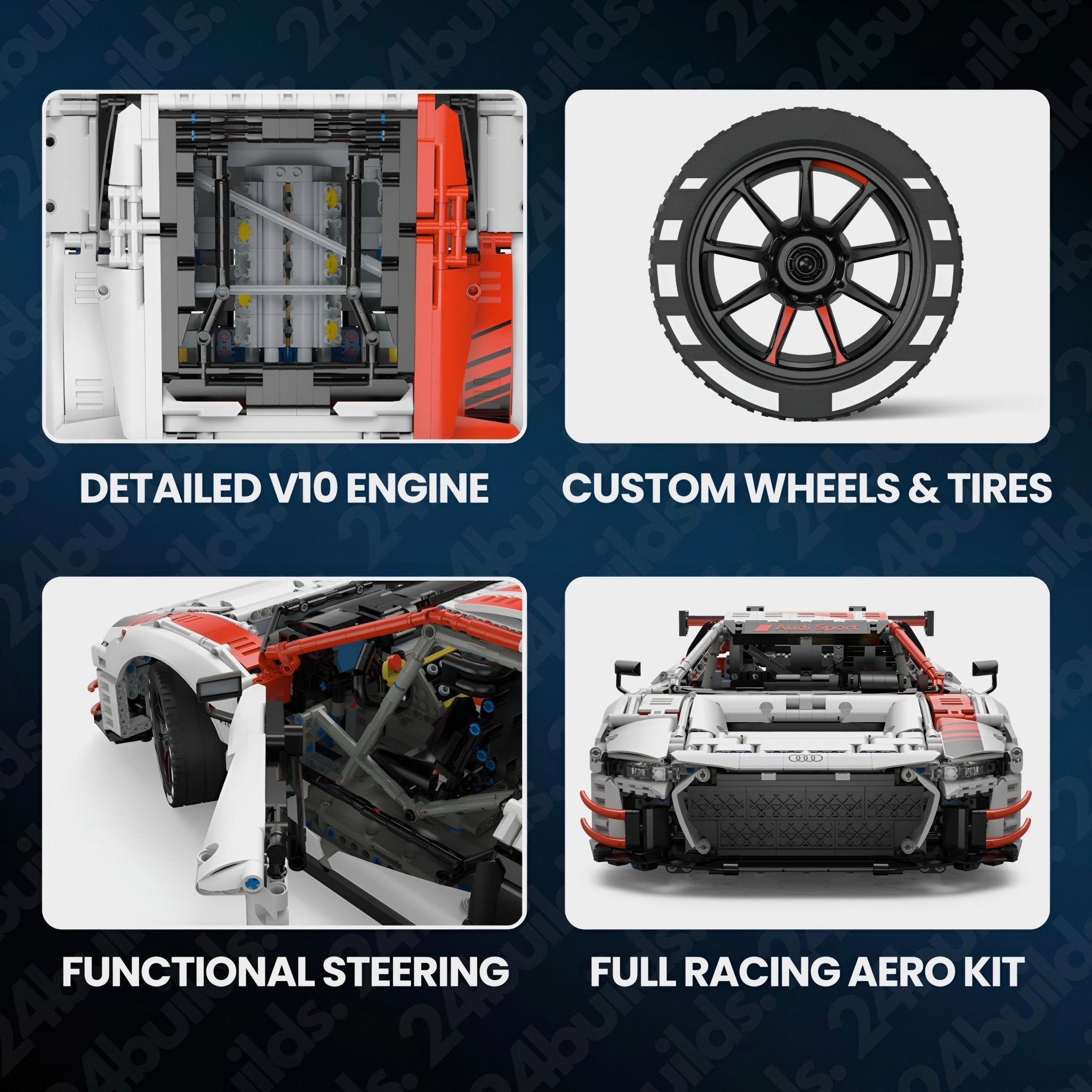 Audi R8 LMS GT3 | 3302pcs - My Store