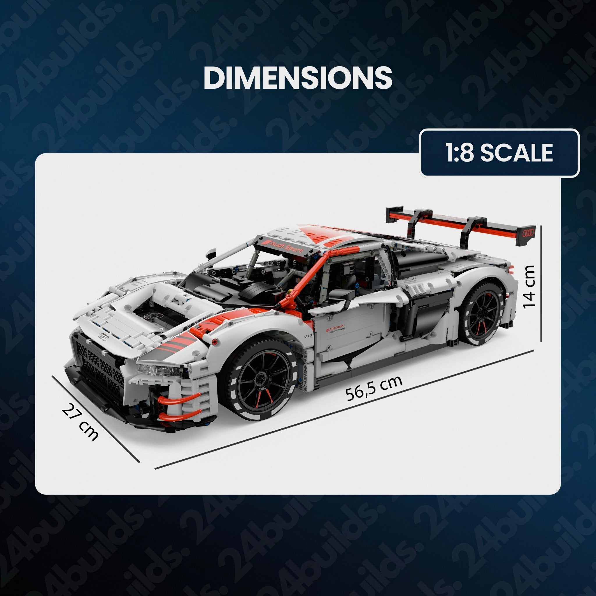 Audi R8 LMS GT3 | 3302pcs - My Store