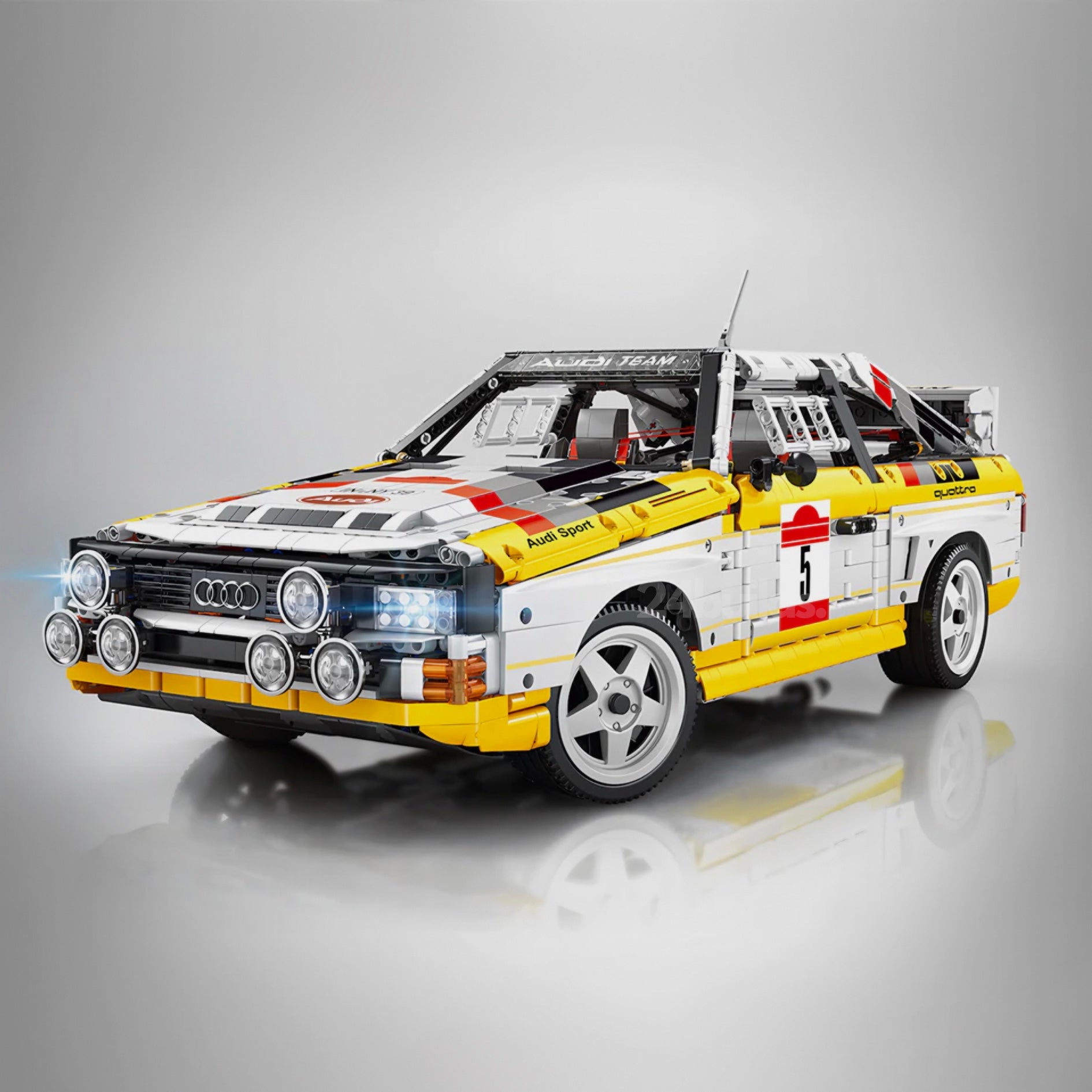 Audi Rally Quattro Group B 1984 | 3886pcs - My Store