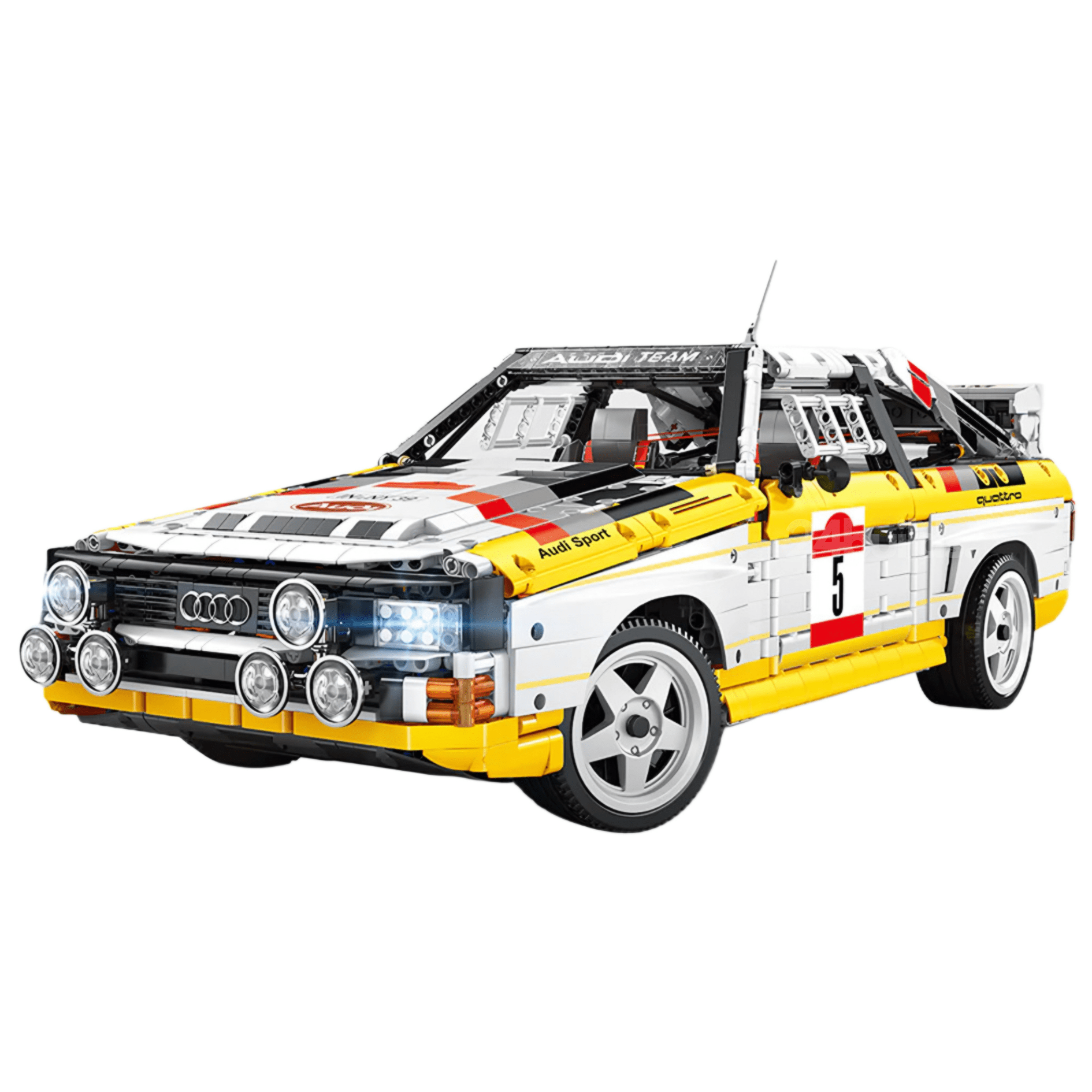 Audi Rally Quattro Group B 1984 | 3886pcs - My Store