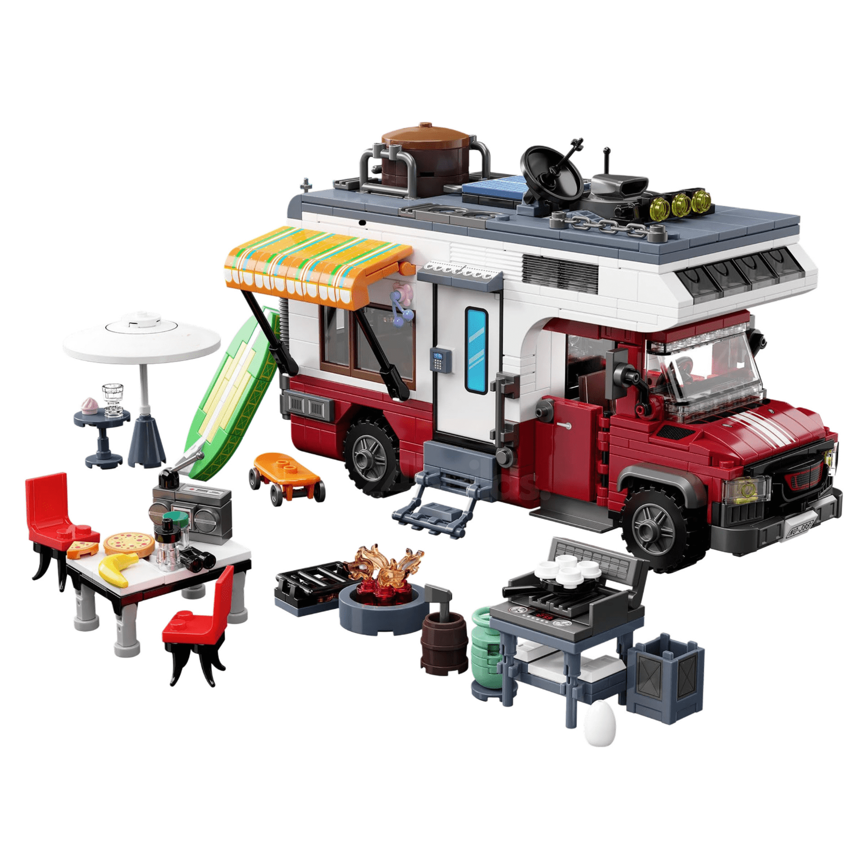 Beach Camper Van | 928pcs - My Store