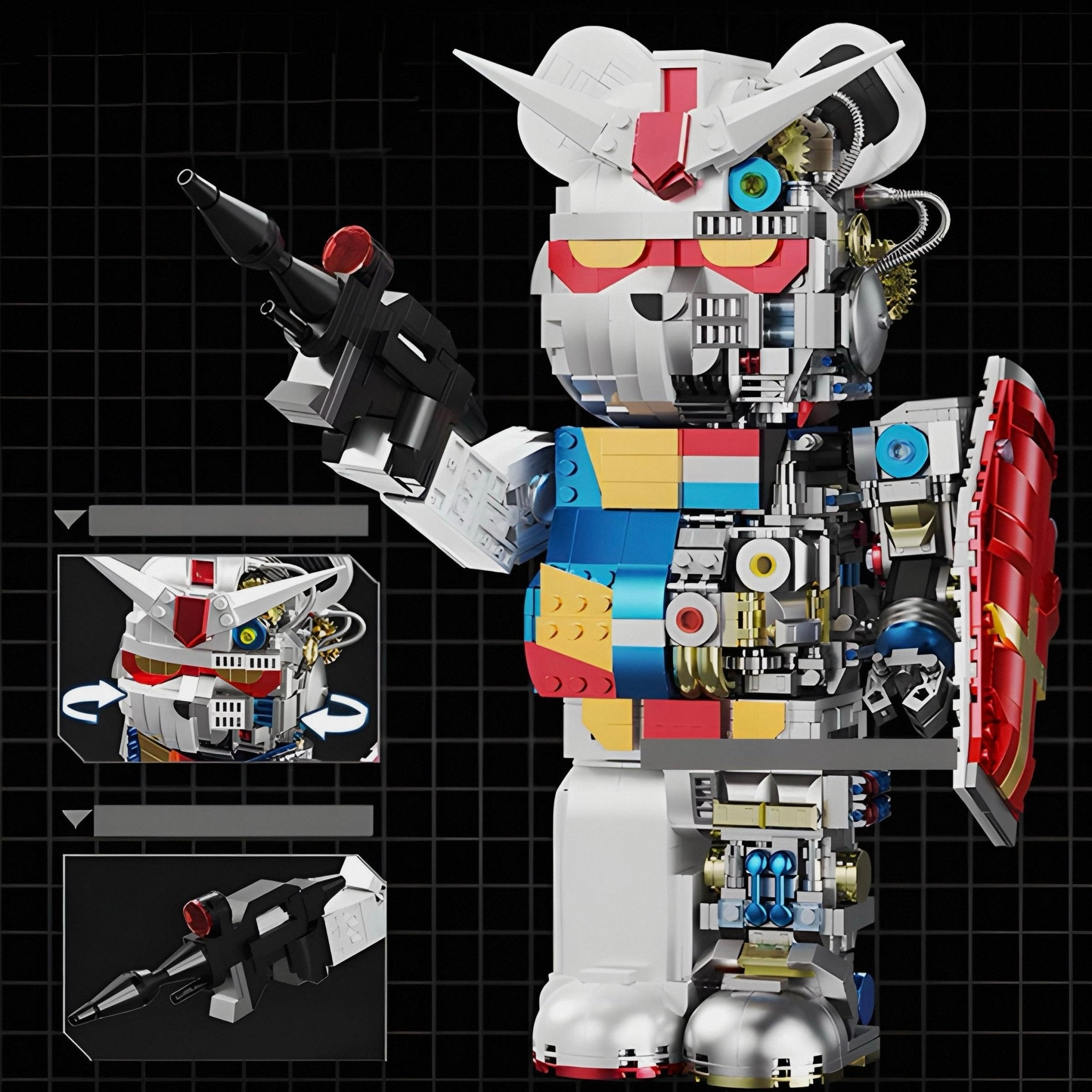 Bearblock Fightbot 400% | 1682pcs - My Store