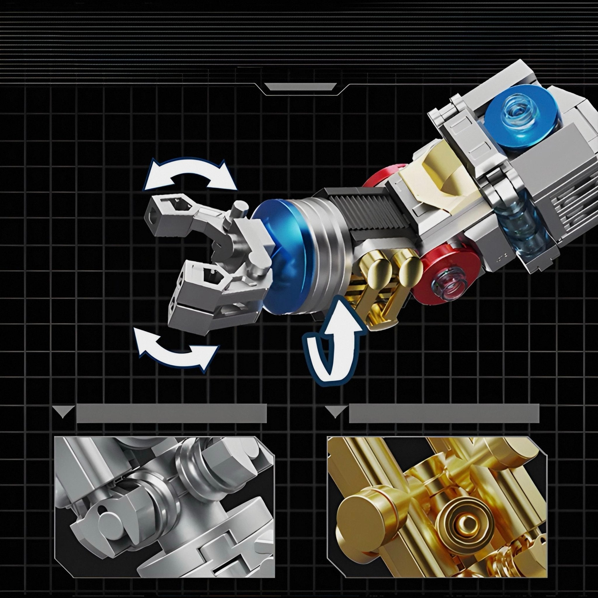 Bearblock Fightbot 400% | 1682pcs - My Store