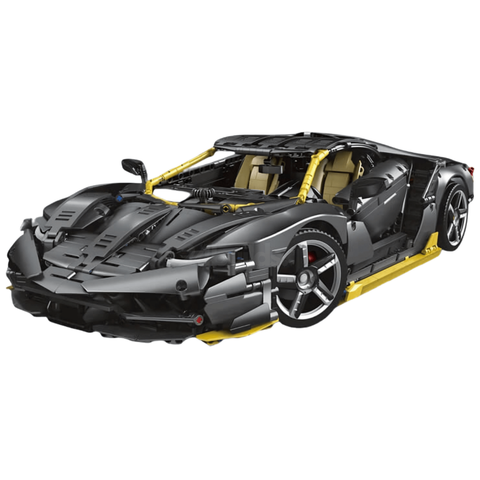 Black Edition Italian V12 Supercar | 3844pcs - My Store